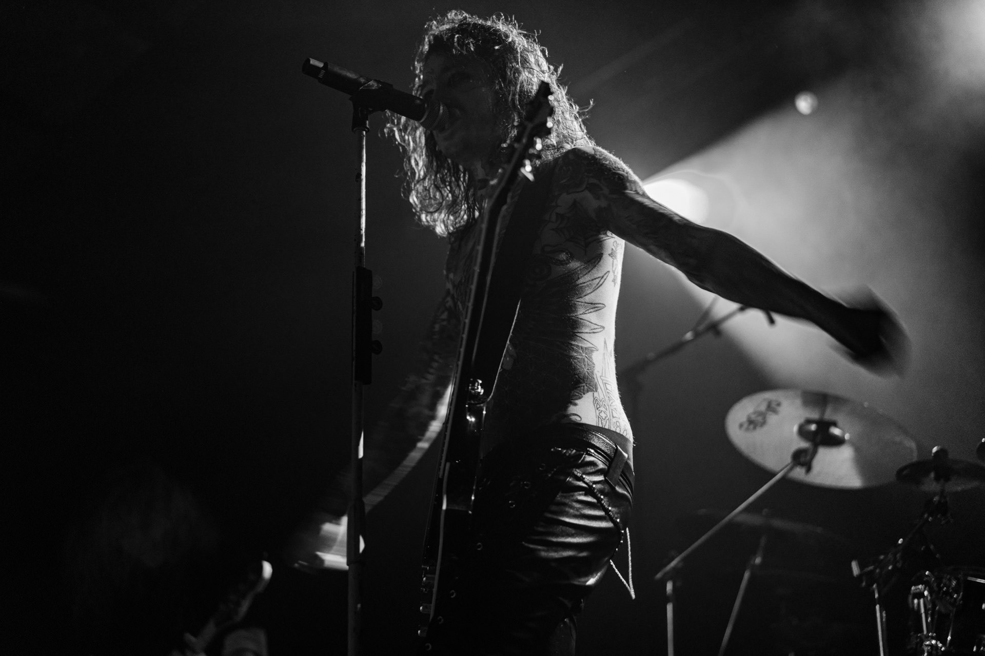 1.10.2022 Lost Society – na warszawskim koncercie trasy Sick and Dangerous Tour 2022 - finski thrash metalowy zespol, zalozony w 2010 roku w Jyvaskyla przez Samy Elbanna. W 2012 roku grupa wygrala w krajowych eliminacjach do Global Battle Of the Bands.  Lost Society zagrali przed BLIND CHANNEL w skladzieSamy Elbanna – wokal, gitara,Arttu Lesonen – gitara,Mirko Lehtinen – gitara basowa,Ossi Paananen – perkusja,Produkcja Winiary Bookings, klub Progresja, patronat Antyradio,fot. Andrzej Wasilkiewicz/Reporter