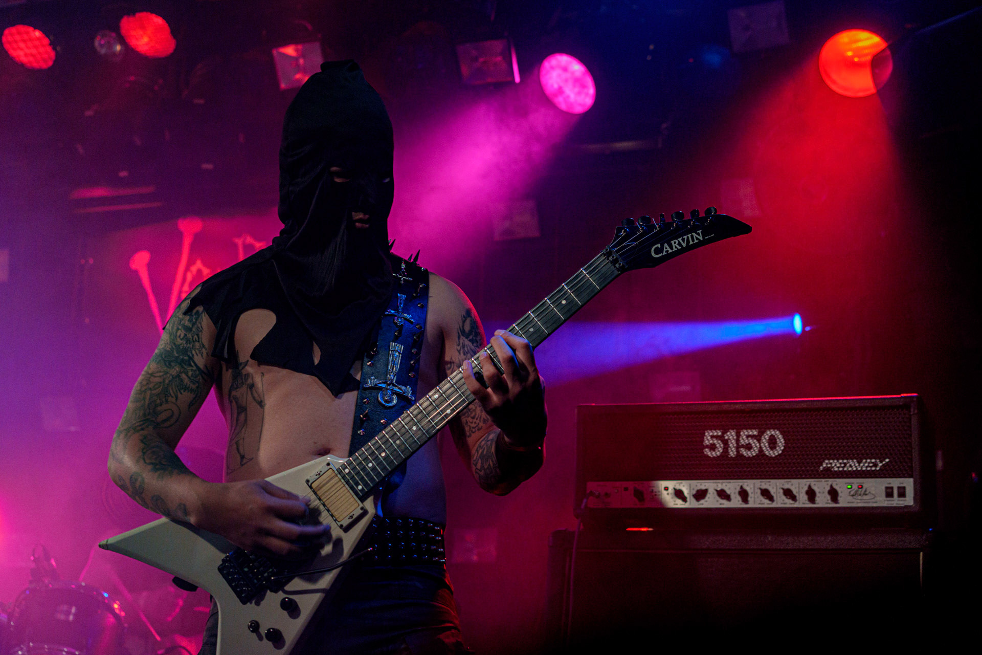 17.03.2023 - GOAT SEMEN (death/black metal, Peru) - Warszawa - VooDoo klub.Left Hand Sounds. fot. Andrzej Wasilkiewicz/kaziq.com