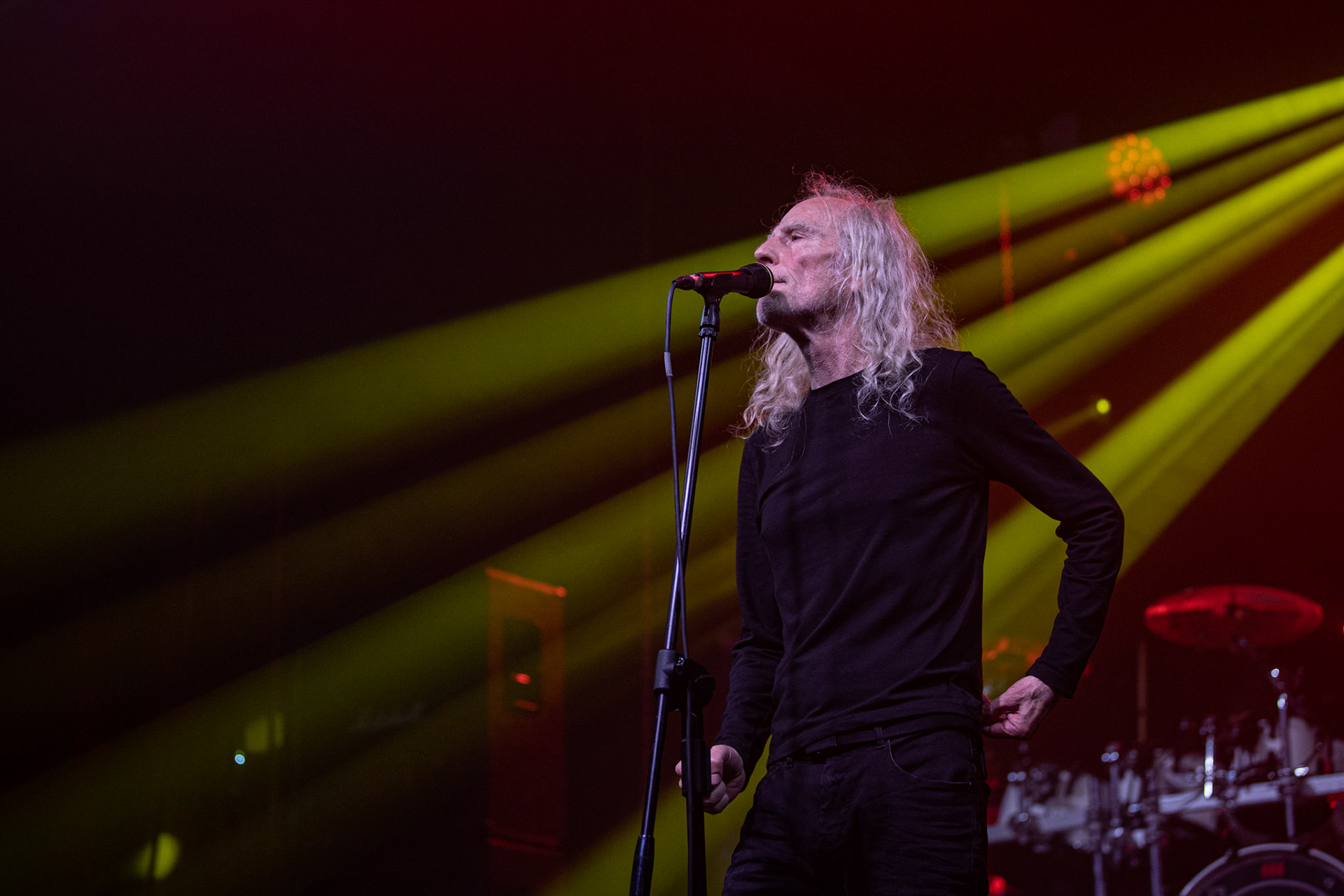 12.09.2021 - KAT i Roman Kostrzewski - koncert "Do zobaczenia w piekle" Wroclaw, Centrum Koncertowe A2.  Roman Kostrzewski – wokal, fot. Andrzej kaziq Wasilkiewicz