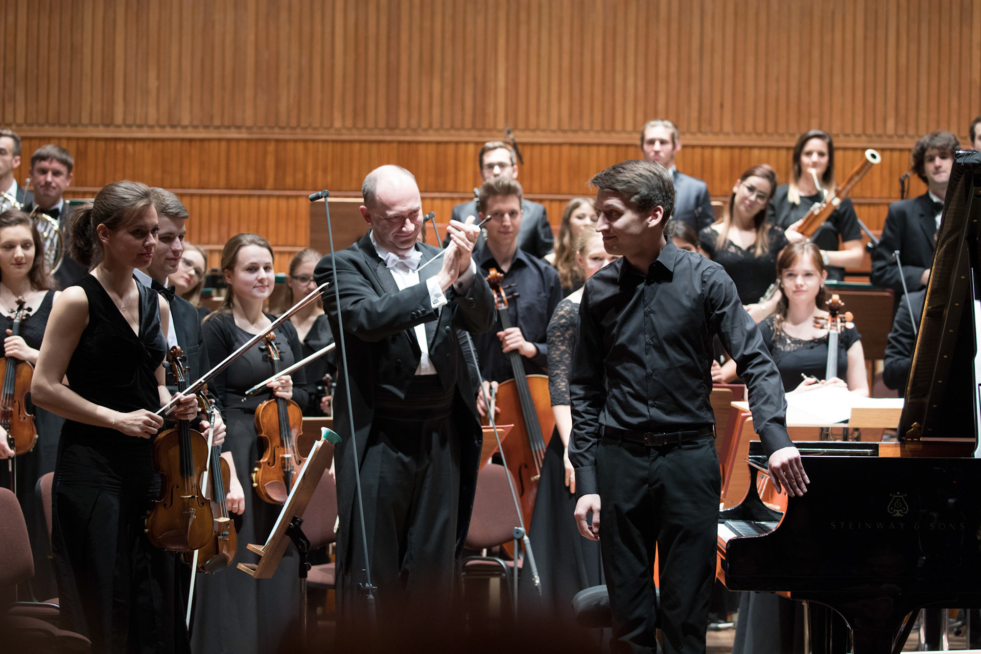 Sergiusz Prokofiew VIII Sonata B-dur op. 84 w wykonaniu Łukasza Chrzęszczyka, Uniwersytet Muzyczny F.Chopina w Warszawie Polska.