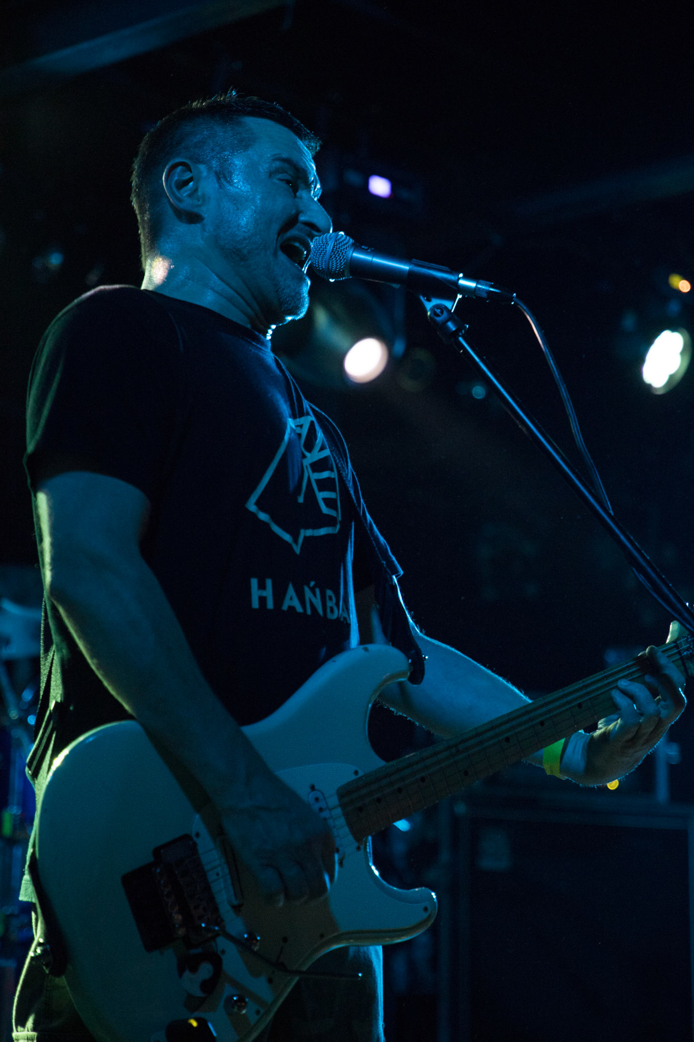 9.12.2017r Dezerter koncert Proxima, Robert Robal Matera gitara, wokal, Krzysztof Grabowski perkusja , Jacek Chrzanowski gitara basowa fot. Andrzej Wasilkiewicz/Reporter