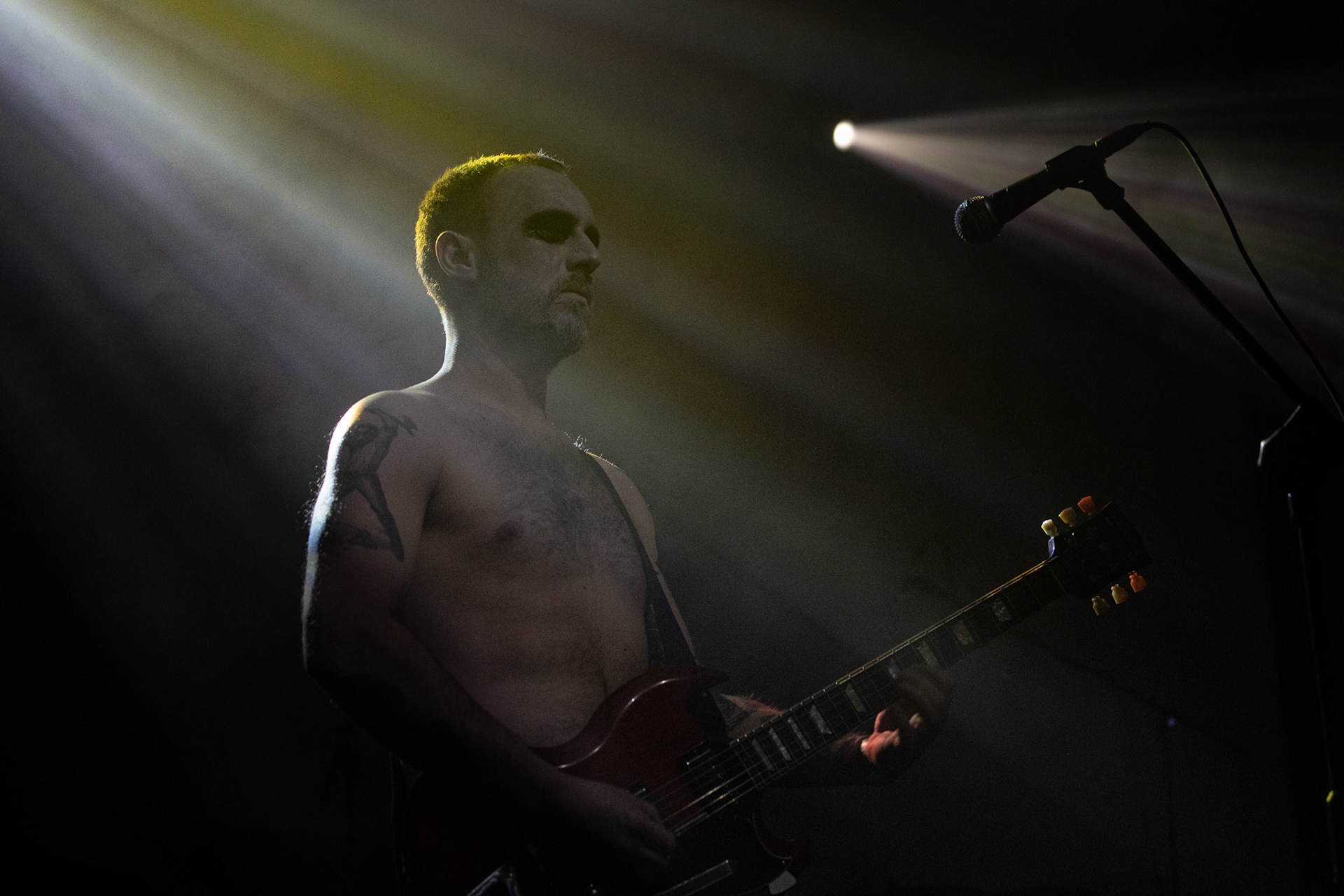 15.12.2019 koncert polskiego zespołu pieśni i końca Furia, Merry Christless 2019, Warszawa Klub Progresja,
zespół Nihila, kolektyw Let The World Burn, black metal, eksperymentalny metal, nekrofolk,
n/z Michał "Nihil" Kuźniak – wokal, sample, gitara, 
n/z Kamil "Sars" Staszałek – gitara basowa, 
n/z Grzegorz "Namtar" Kantor – perkusja, 
n/z Artur Rumiński – gitara elektryczna, 
New Aeon Musick, Knock Out Productions
fot. Andrzej Wasilkiewicz/REPORTER