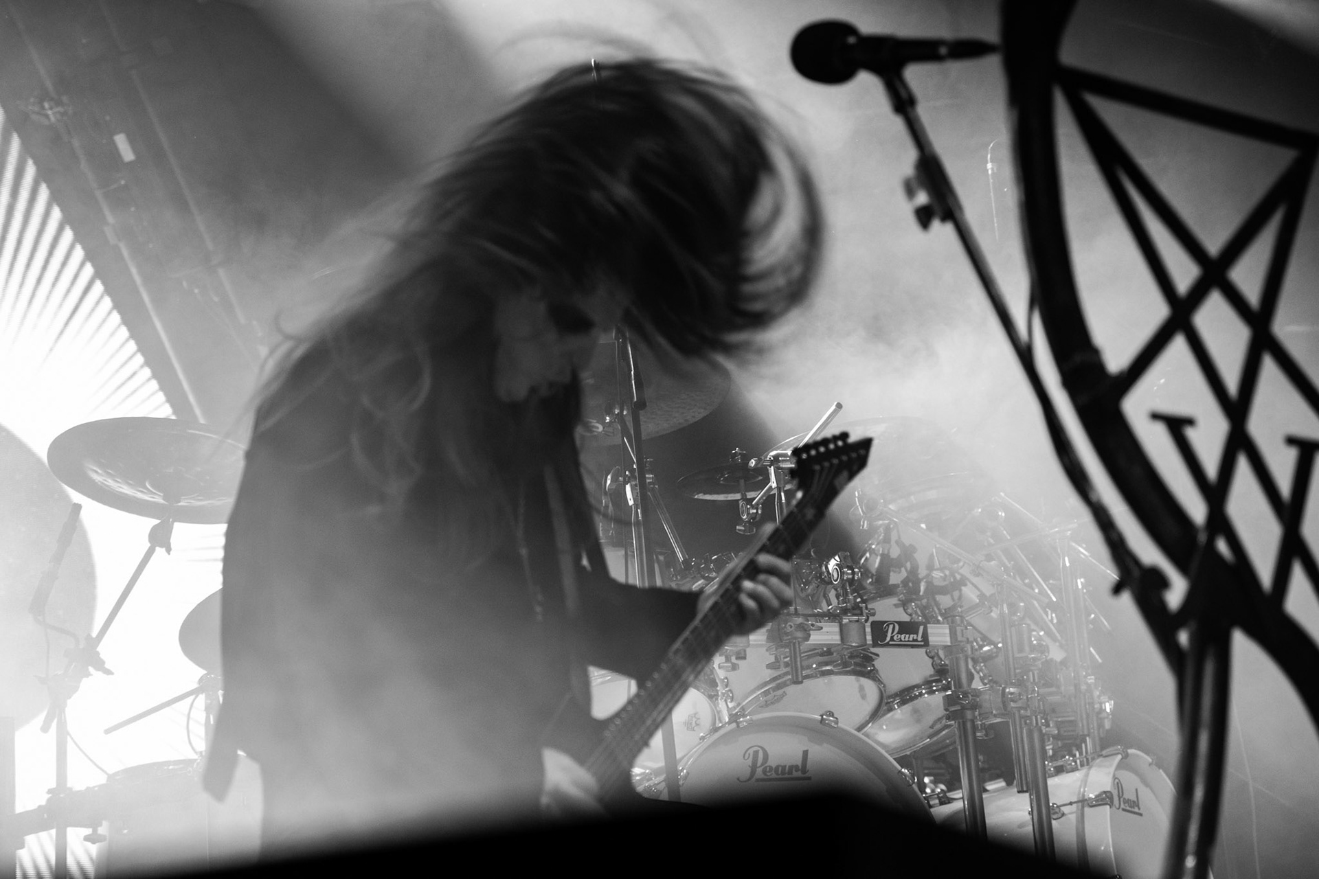 14.12.2018r. Behemoth koncert Merry Christless - Warszawa Progresja, Adam "Nergal" Darski – gitara, wokal prowadzący, 
Zbigniew "Inferno" Promiński – perkusja,
Tomasz "Orion" Wróblewski – gitara basowa, Patryk "Seth" Sztyber – gitara,  fot. Andrzej Wasilkiewicz/Reporter