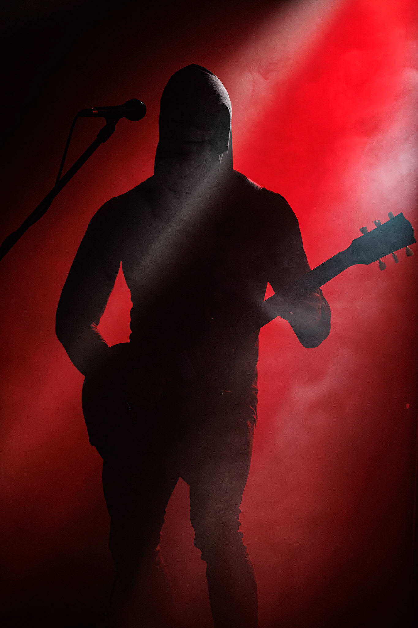 Amalekim blackmetal, pure black metal.Koncert Czwarta Fala MMXXII klub VooDoo Warszawa.Fot. Andrzej Wasilkiewicz/kaziq.com