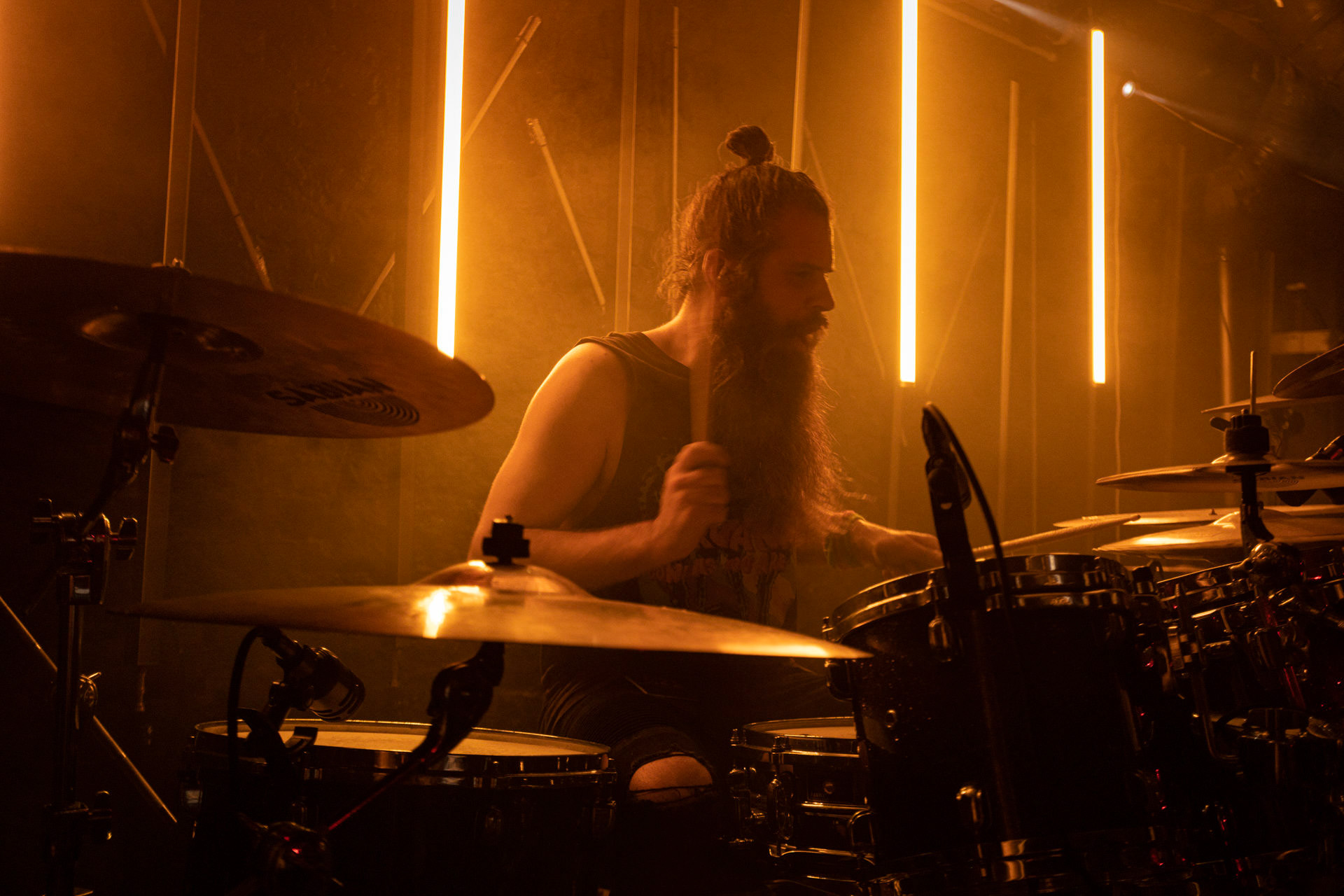 13.09.2022 VOYAGER - Warsaw pop/prog/power/rock/metal.Danny Estrin - Lead Vocals/Keys/Programming,Simone Dow - Guitars,Alex Canion - Bass/Backing Vocals,Scott Kay - Guitars,Ashley Doodkorte - Drums,Produkcja Knock Out Productions,Hydrozagadkafot. Andrzej Wasilkiewicz/kaziq.com