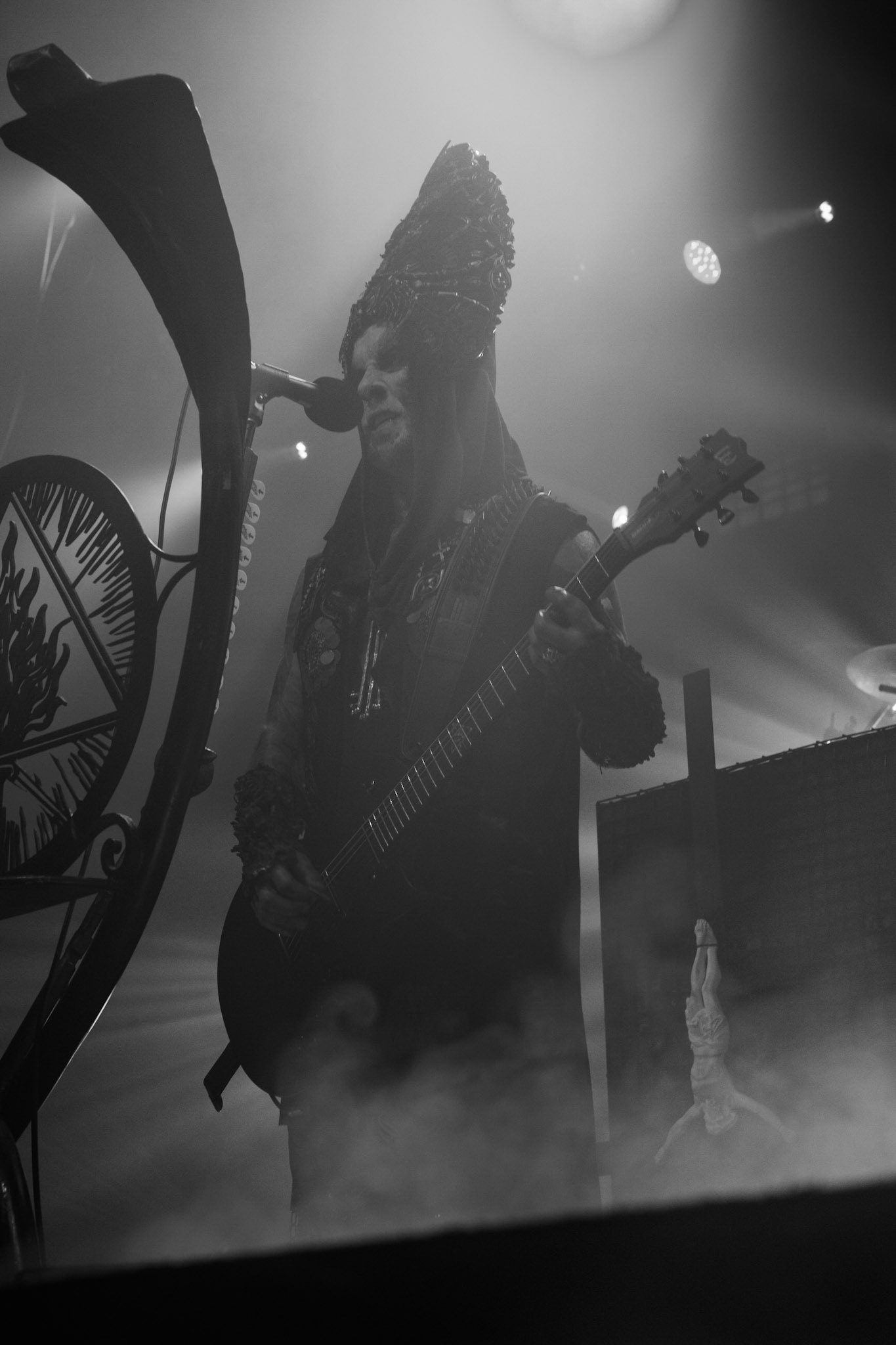 BEHEMOTH - Polska - death metal, black metal
Adam NERGAL Darski -  Guitars,
INFERNO - Drums ov Annihilation and Artillery,
ORION - Bass Guitars,
SETH -  Lead Guitars,
koncert w Warszawskiej Progresji w ramach trasy Ecclesia Diabolica Baltica.
fot. Andrzej Wasilkiewicz/Reporter