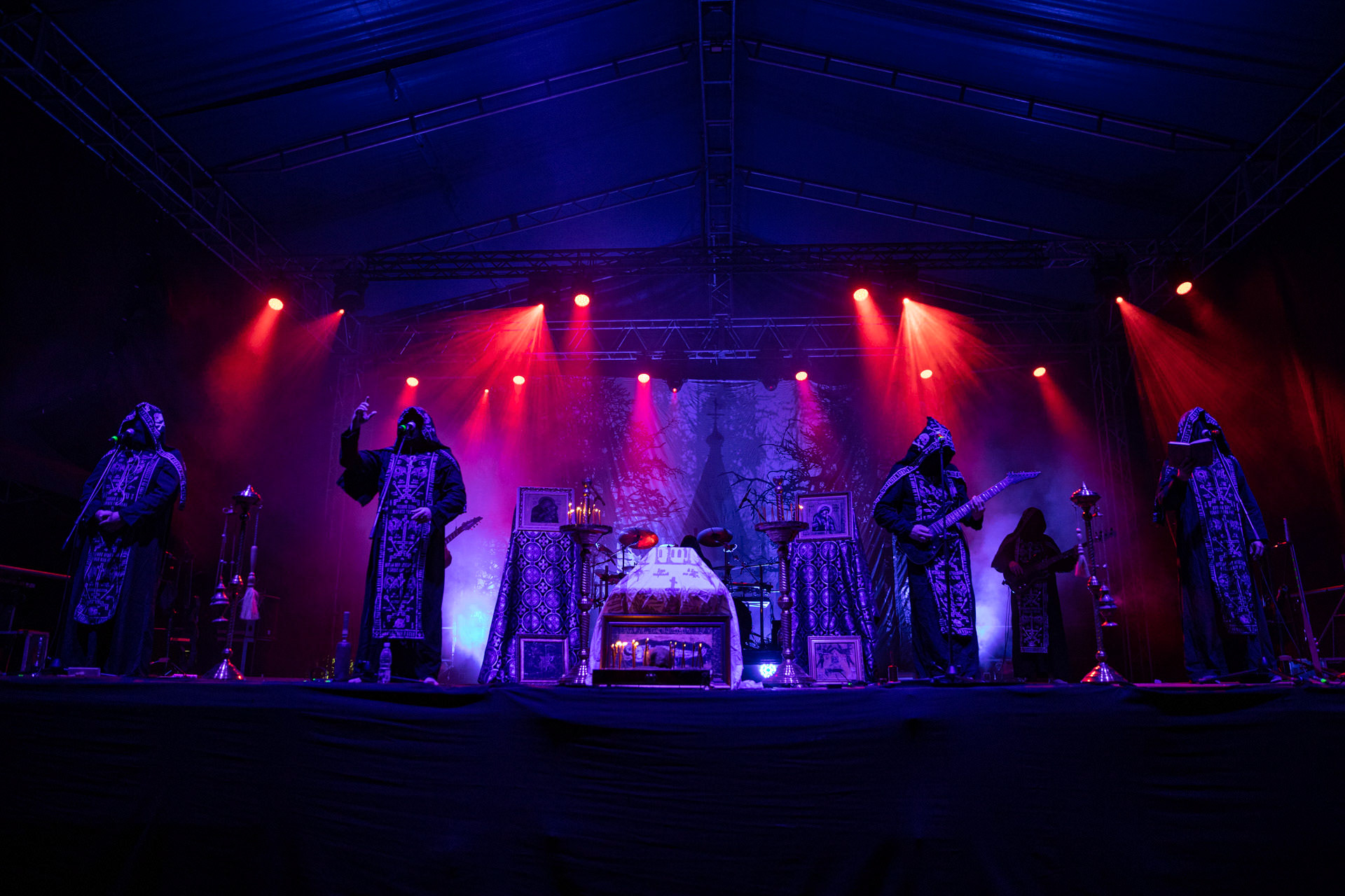 24.09.2021 Batushka - Krzysztof Drabikowski  koncert Warszawa, Progresja. fot. Andrzej Wasilkiewicz/Reporter