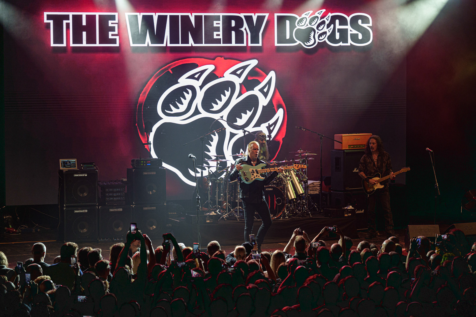 21.10.2021 The Winery Dogs - Warszawa klub Progresja, Knock Out Productions, fot. Andrzej Wasilkiewicz/Reporter