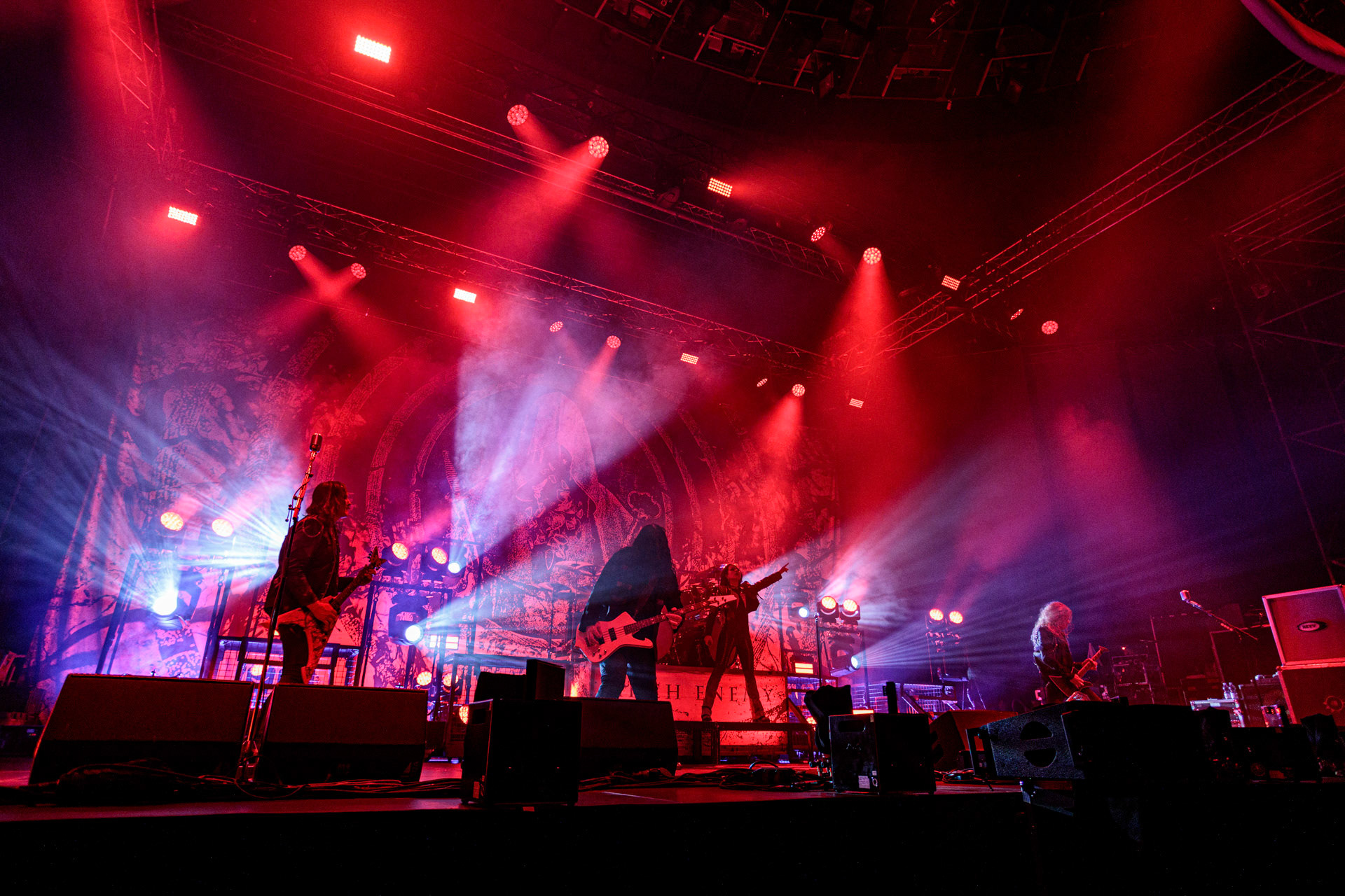 19.10.2022 ARCH ENEMY  - The European Siege 2022,Spodek Katowice Poland,fot. Andrzej Wasilkiewicz/Reporter