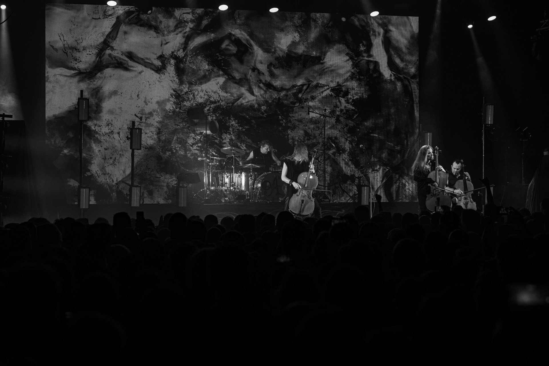 25.03.2023 APOCALYPTICA - symfoniczny heavy metal. Klub Progresja, Warszawa, Knock Out Productions. fot. Andrzej Wasilkiewicz/Reporter