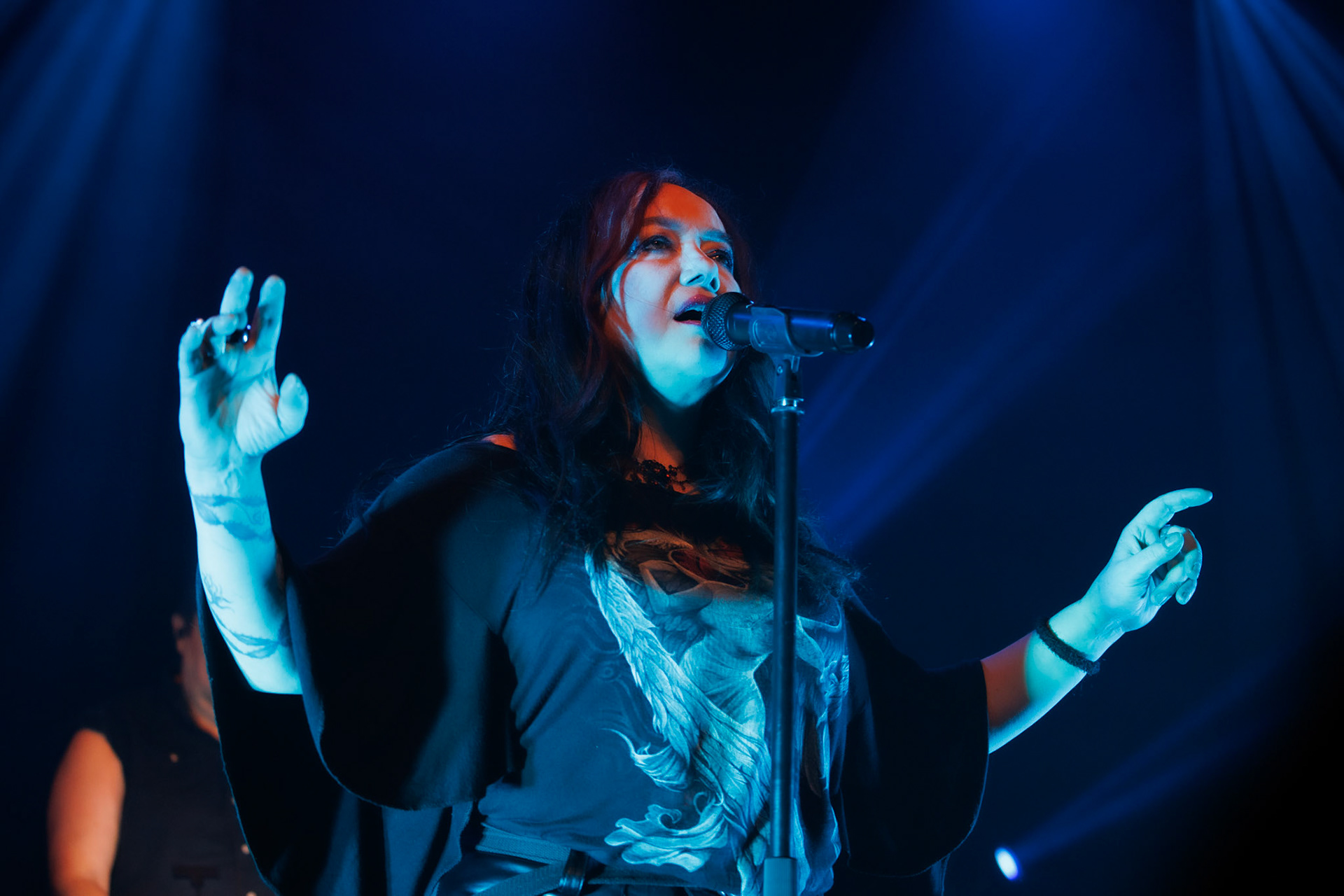 Closterkeller- koncert dla Ukrainy. WarszawaProgresja Anja Orthodox - wokal,Michał „Rollo” Rollinger – instrumenty klawiszowe, Adam Najman – perkusja,Michał Jarominek – gitara,Krzysztof Najman – gitara basowa,fot. Andrzej Wasilkiewicz/Reporter