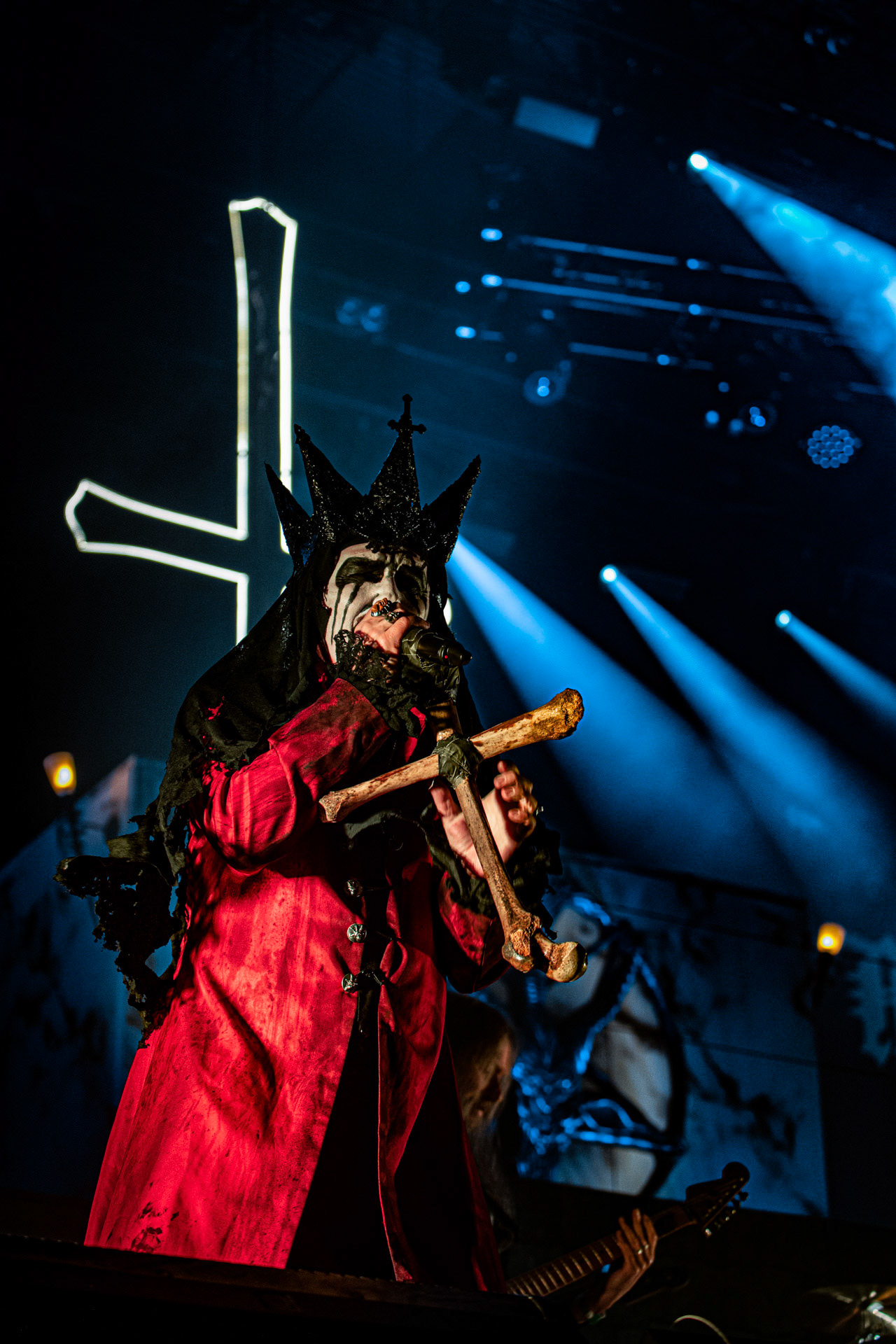4.06.2022 Mercyful Fate Mystic Festival 2022 Gdansk. King Diamond, Kim Bendix Petersen,Mystic Coalition.fot. Andrzej Wasilkiewicz/Reporter