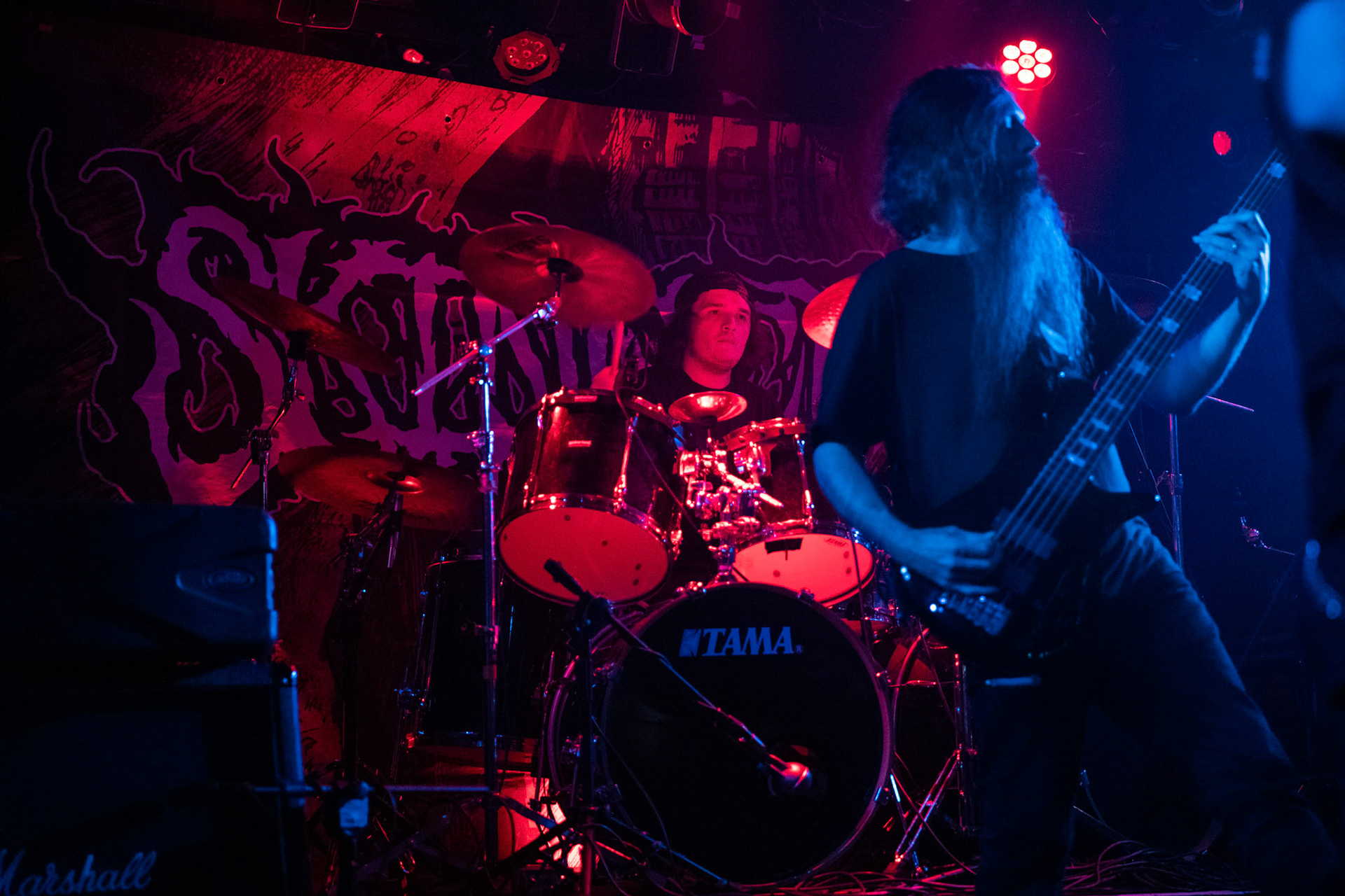 1.04.2019 Skinned, Warszawa, klub Proxima, SKINNED metal, death metal, USA
Travis Weickum - guitar, vocals 
Greg Keenan - bass
Connor McLaughlin - drums
John Meyer - vocals, Knock Out Productions, Left Hand Sounds.