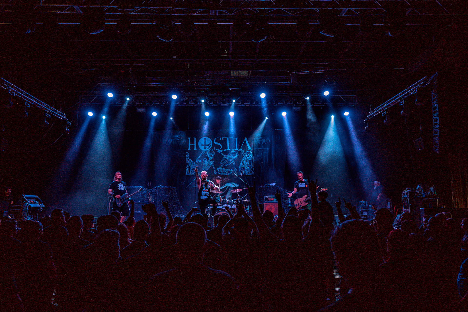 2024.08.1 Hostia - grindcore, death, metal - Warszawa Progresja, Live Nation Poland. fot. Andrzej Wasilkiewicz/kaziq.com