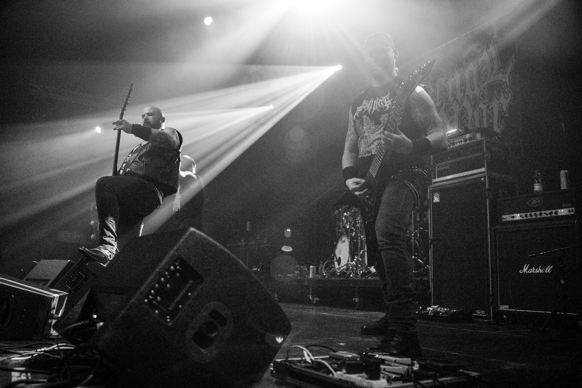 21.12.2019 Metalowa Wigilia 2019 w warszawskiej Progresji.
Koncert zespołu Infernal War, polski blackmetal.
Massive Music 
fot. Andrzej Wasilkiewicz/REPORTER