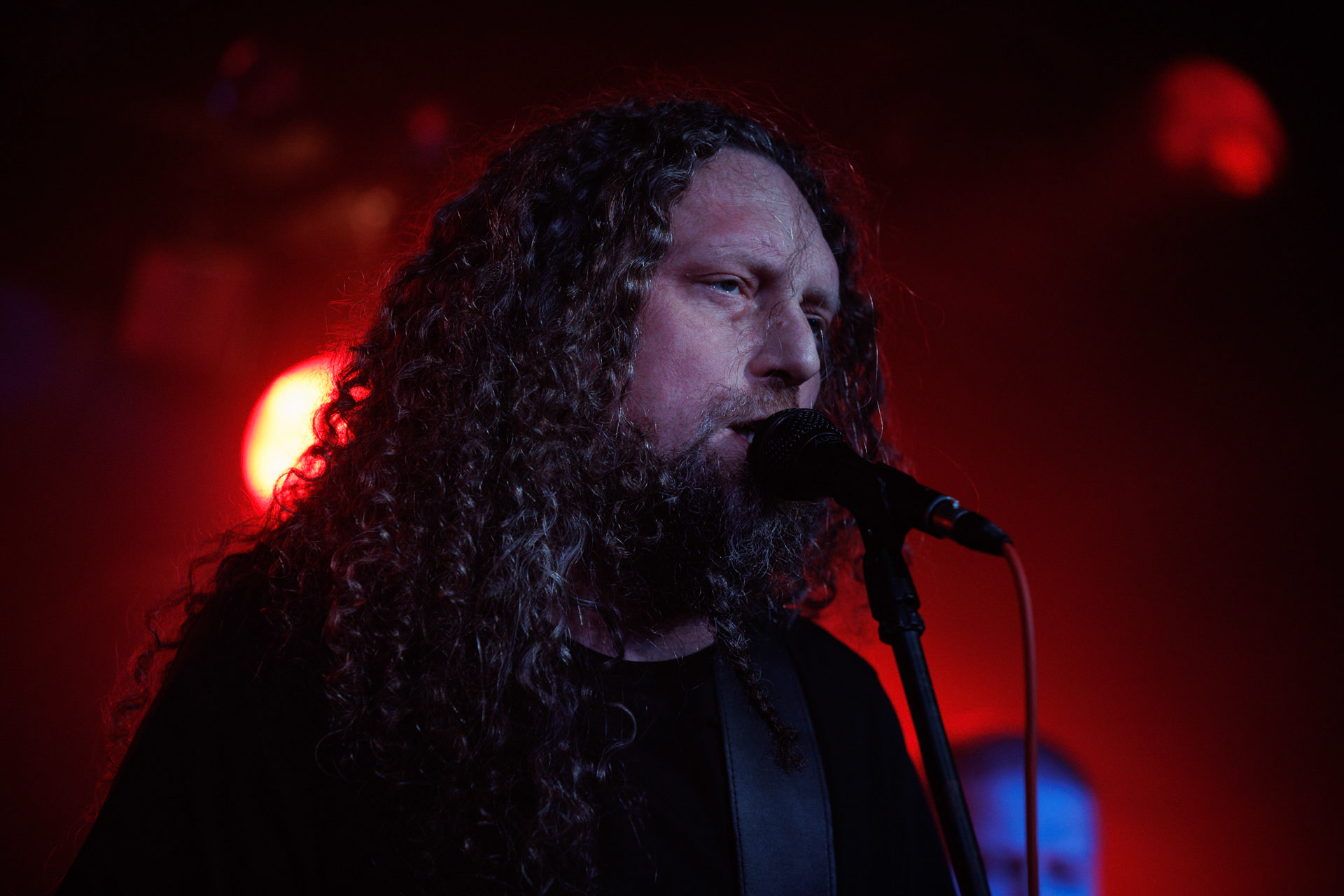 Painthing - death, doom metal.Koncert Czwarta Fala MMXXII klub VooDoo Warszawa.n/z Kuba Grobelny – guitar, vocal, n/z Bartłomiej Kaczor – guitar, n/z Darek Ojdana – keys, n/z Jan Rajkow-Krzywicki – bass,n/z Tomasz Śwital – drums,Fot. Andrzej Wasilkiewicz/kaziq.com
