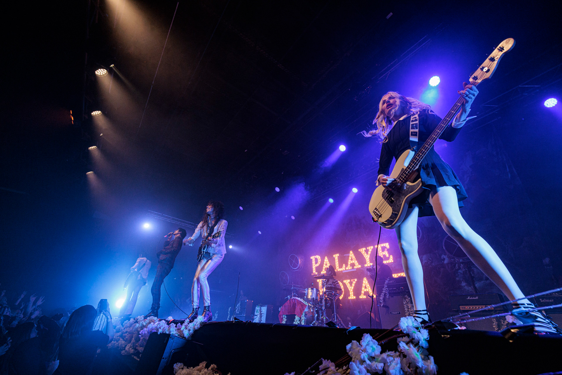 Palaye Royale - Warszawski koncert zespołu braci Kropp w Progresji. Art rock, rock and roll, glam rock, garage rock, indie rock, WiniaryBookings, fot. Andrzej Wasilkiewicz/Reporter