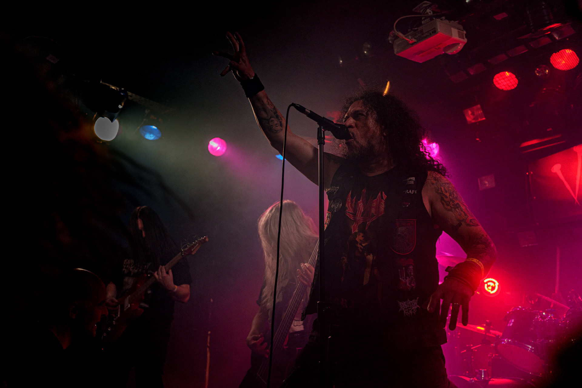 17.03.2023 - MASACRE (death metal, Kolumbia) - Warszawa - VooDoo klub.Left Hand Sounds. fot. Andrzej Wasilkiewicz/kaziq.com