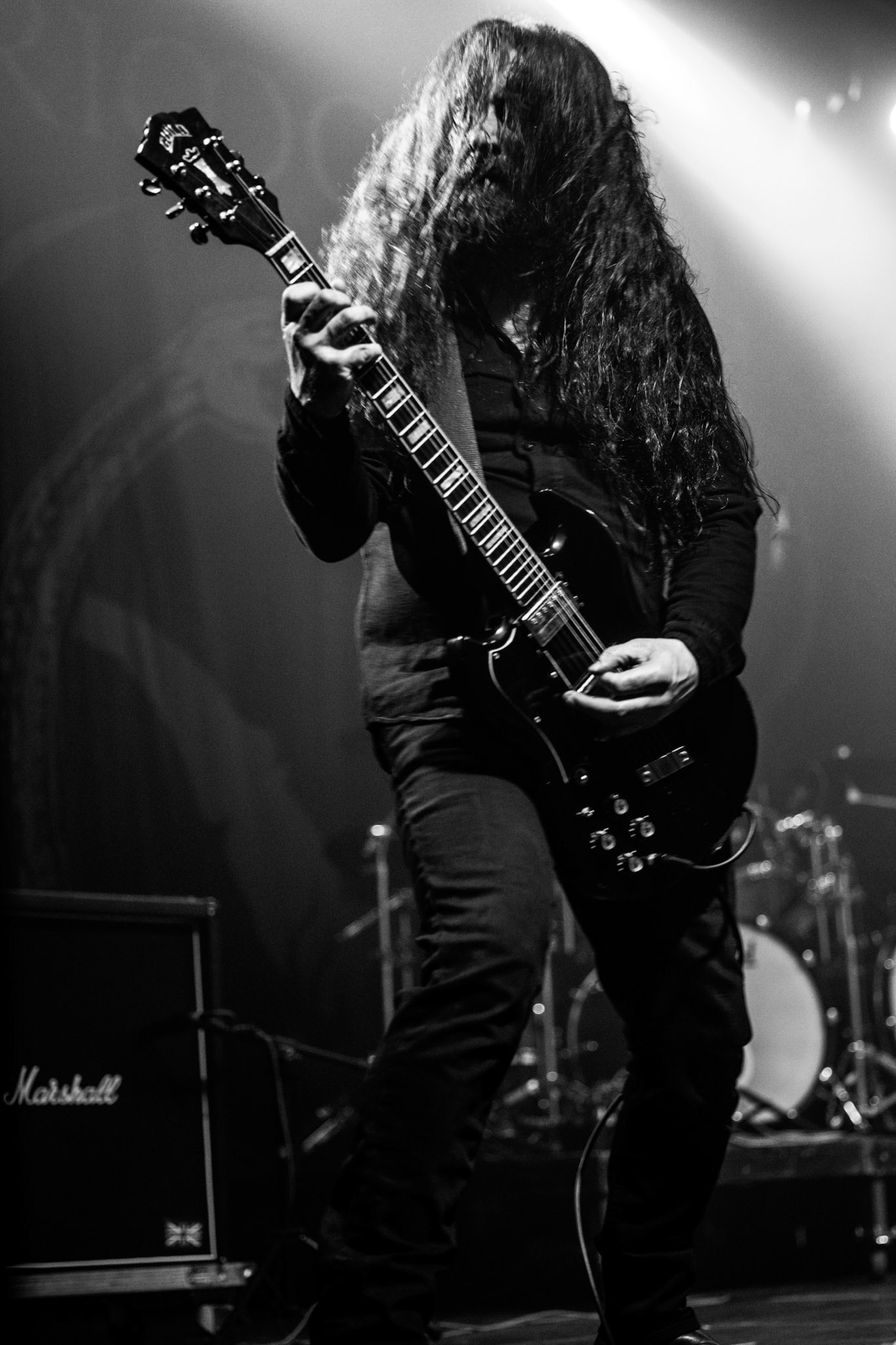 21.12.2019 Metalowa Wigilia 2019 w warszawskiej Progresji.
Koncert zespołu Primordial, irlandzki metal.
Massive Music 
fot. Andrzej Wasilkiewicz/REPORTER