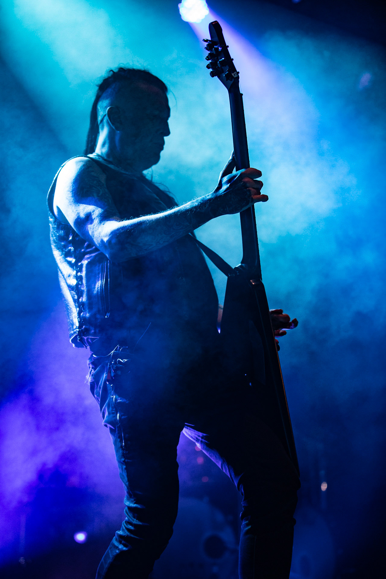 16.09.2021 Paradise Lost - koncert Krakow, Hype Park, Knock Out Production, Nuclear Blast, n/z Gregor Mackintosh – gitara prowadząca,Fot. Andrzej Wasilkiewicz/Reporter