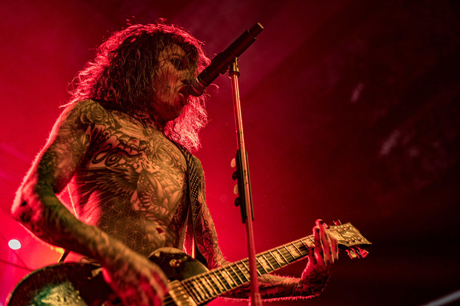 1.10.2022 Lost Society – na warszawskim koncercie trasy Sick and Dangerous Tour 2022 - finski thrash metalowy zespol, zalozony w 2010 roku w Jyvaskyla przez Samy Elbanna. W 2012 roku grupa wygrala w krajowych eliminacjach do Global Battle Of the Bands.  Lost Society zagrali przed BLIND CHANNEL w skladzieSamy Elbanna – wokal, gitara,Arttu Lesonen – gitara,Mirko Lehtinen – gitara basowa,Ossi Paananen – perkusja,Produkcja Winiary Bookings, klub Progresja, patronat Antyradio,fot. Andrzej Wasilkiewicz/Reporter