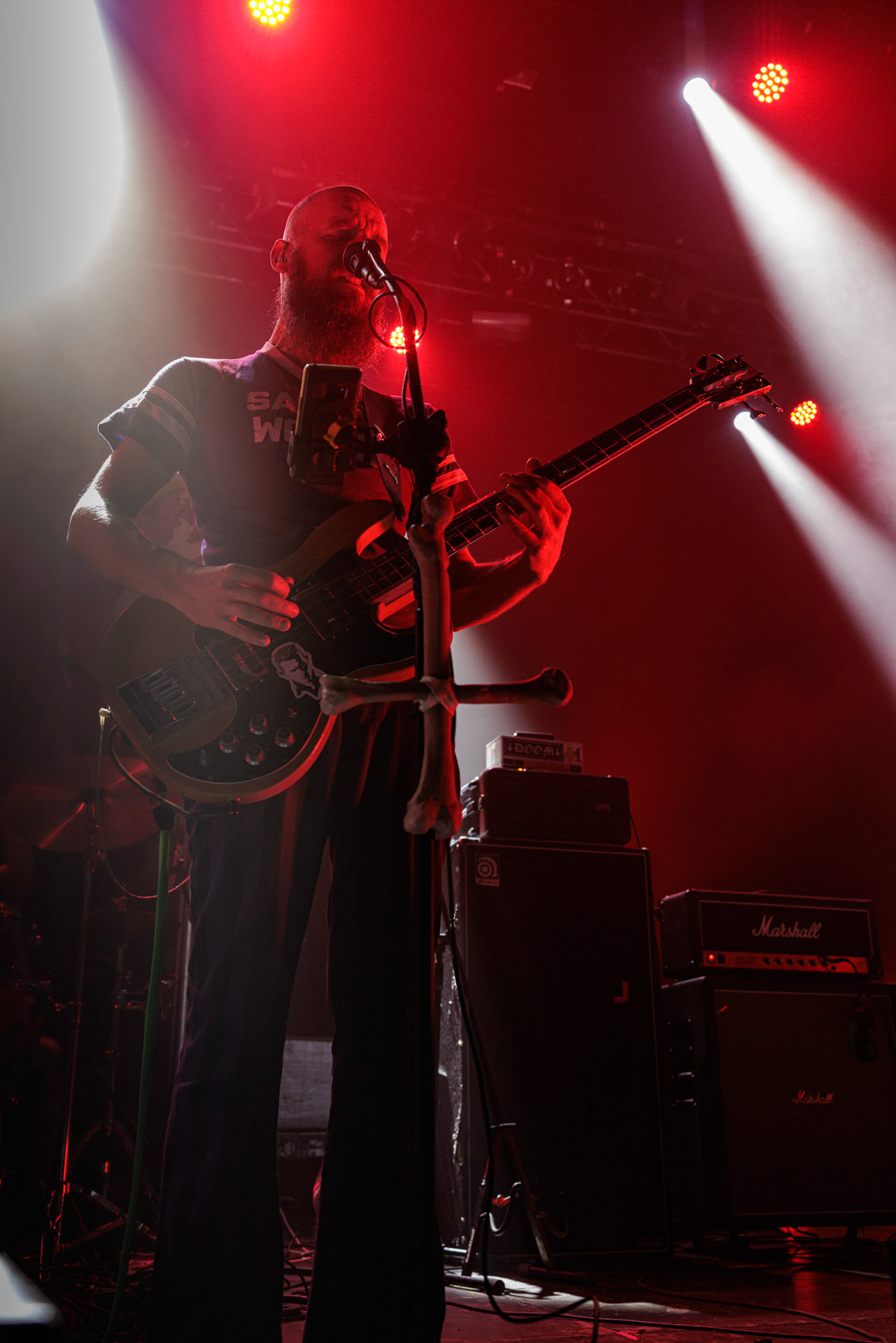 Dopelord - na warszawskim koncercie Vader w Progresji, down-tempo, stoner, metal, n/z Pawel Mioduchowski - gitara, wokal,n/z Grzegorz Pawłowski - gitara prowadząca,n/z Piotr Zin - gitara basowa, wokal,n/z Tomasz Walczak - perkusja,Left Hand Sounds, Knock Out Productions, Massive Music,fot. Andrzej Wasilkiewicz/Reporter