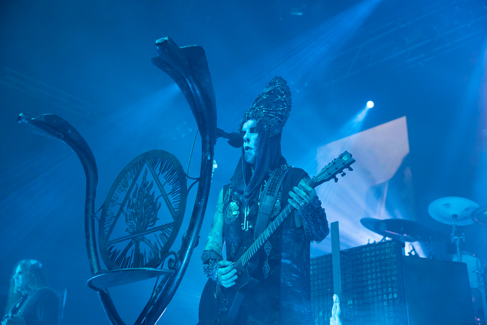 BEHEMOTH - Polska - death metal, black metal
Adam NERGAL Darski -  Guitars,
INFERNO - Drums ov Annihilation and Artillery,
ORION - Bass Guitars,
SETH -  Lead Guitars,
koncert w Warszawskiej Progresji w ramach trasy Ecclesia Diabolica Baltica.
fot. Andrzej Wasilkiewicz/Reporter