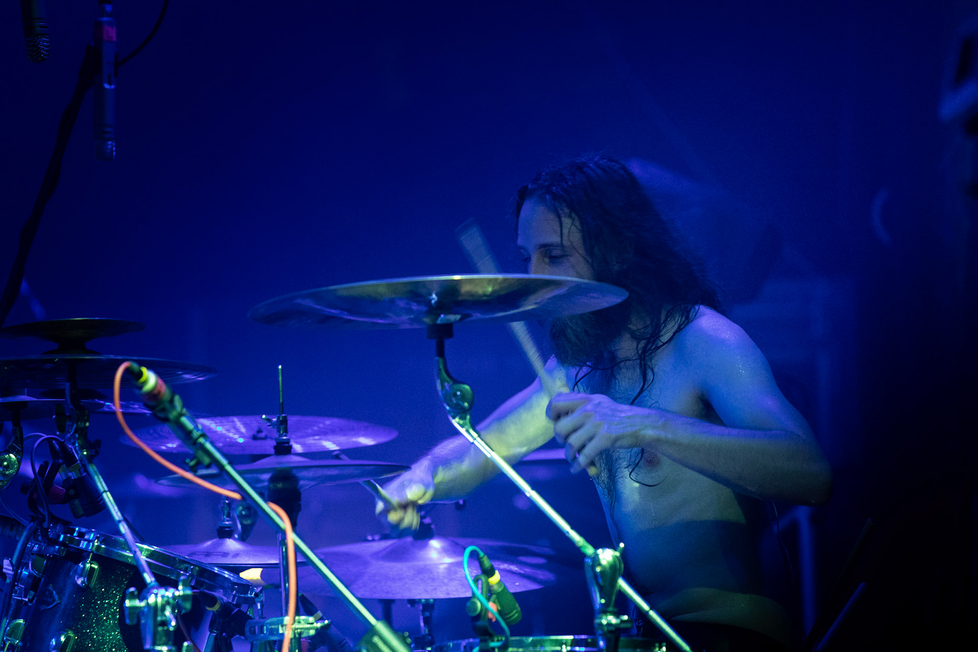 Legendy Metalu Vader - Death Metal - koncert Legendy Metalu w warszawskiej Progresji, 
Peter: Guitar + Vocals
Pajak: Guitar
Hal: Bass
James: Drums
fot. Andrzej kaziq Wasilkiewicz/Reporter