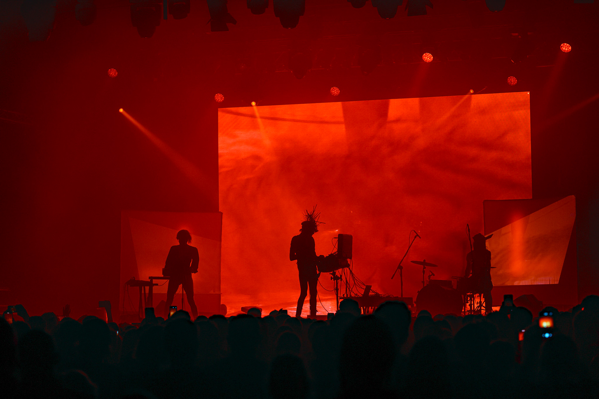 22.10.2021 Chris Corner - jako IAMX, klub Progresja, Warszawa. fot. Andrzej Wasilkiewicz/Reporter