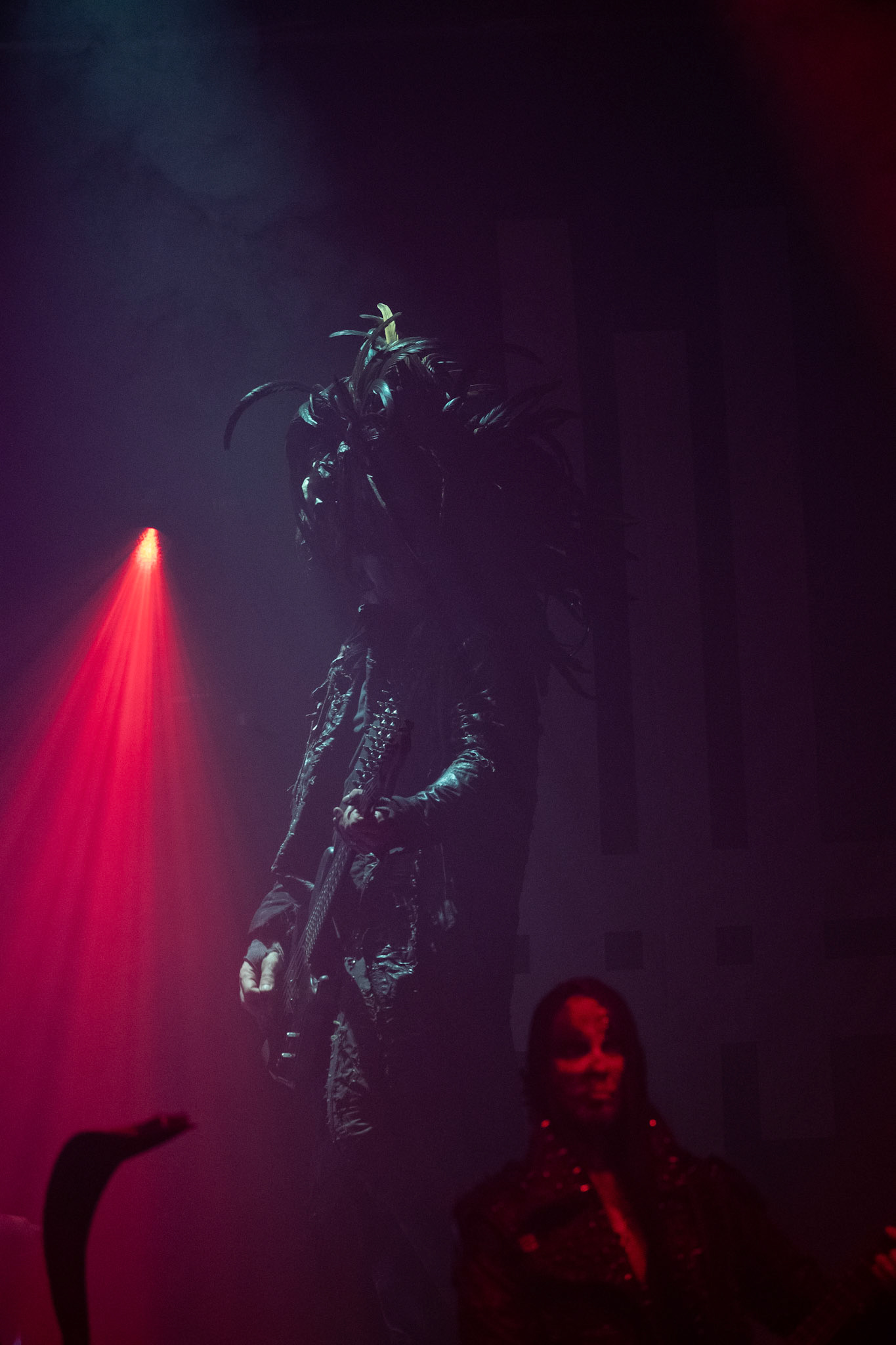 14.12.2018r. Behemoth koncert Merry Christless - Warszawa Progresja, Adam "Nergal" Darski – gitara, wokal prowadzący, 
Zbigniew "Inferno" Promiński – perkusja,
Tomasz "Orion" Wróblewski – gitara basowa, Patryk "Seth" Sztyber – gitara,  fot. Andrzej Wasilkiewicz/Reporter