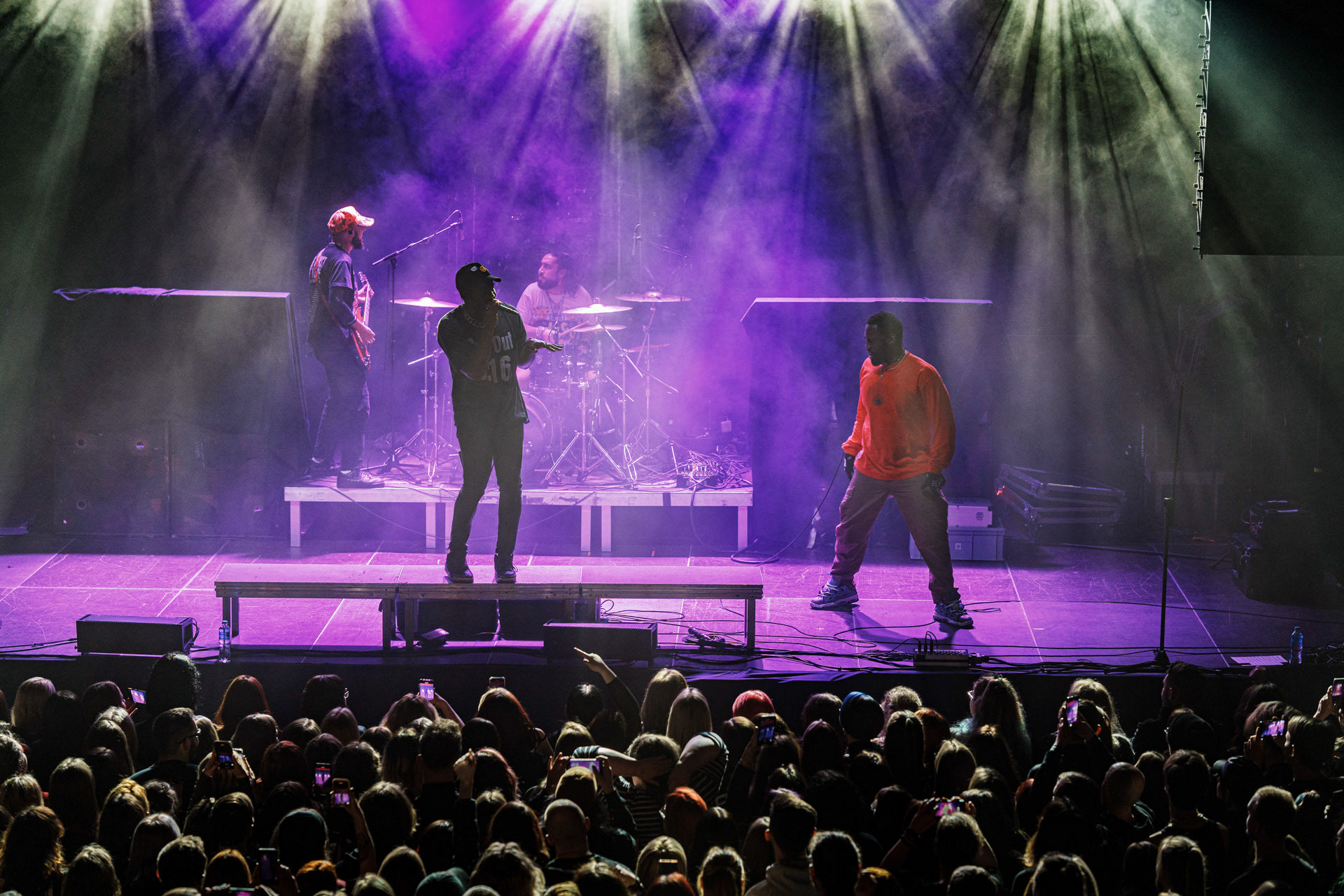 2023.02.10 Oxymorrons - USA - to amerykanski alternatywny zespol mieszajacy style hip-hop, rock, core, noise, z Queens w stanie Nowy Jork. Winiary Bookings. Fot. Andrzej Wasilkiewicz/Reporter