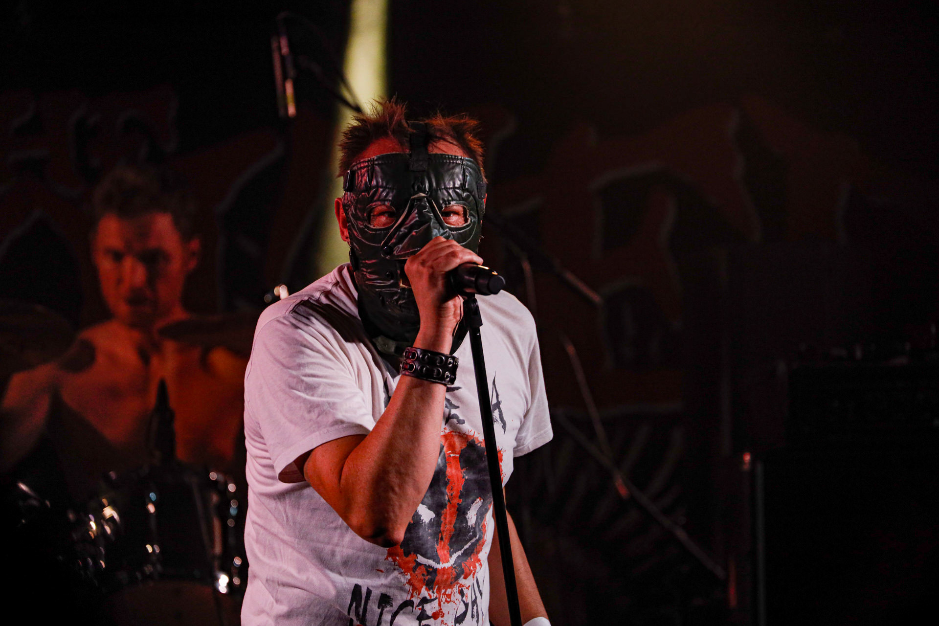 25.08.2022 TZN Xenna - warszawska grupa punkowa z frontmenem Krzysztofem Zygzakiem Chojnackim przed warszawskim koncertem The Exploited.fot. Andrzej Wasilkiewicz/Reporter