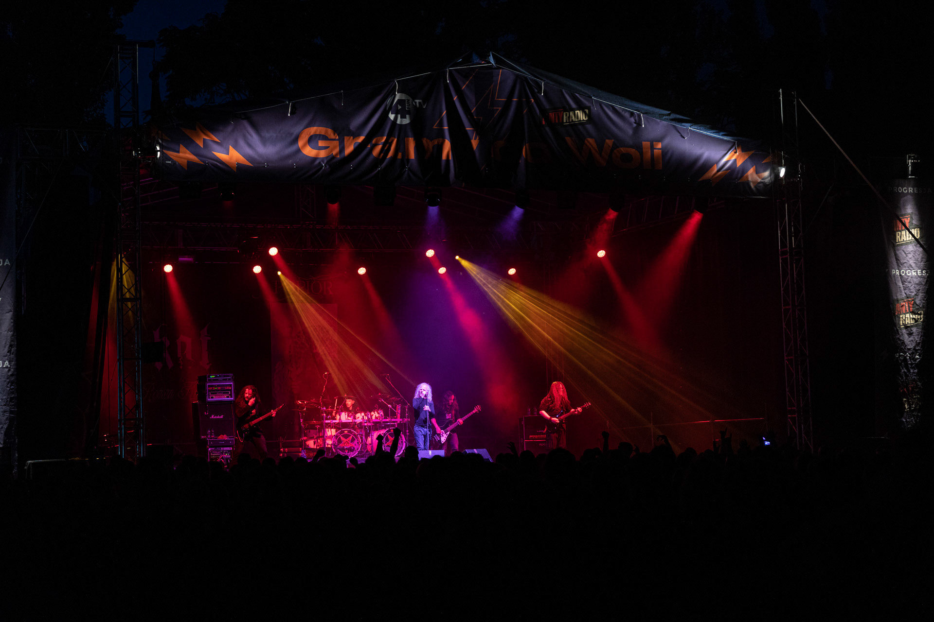 31.082021 KAT &amp; Roman Kostrzewski - koncert warszawska Progresja,Gramy do Woli,Roman Kostrzewski – wokalJacek Nowak – perkusjaKrzysztof Pistelok – gitaraJacek Hiro – gitaraMichal Laksa – basFot. Andrzej Wasilkiewicz/Reporter