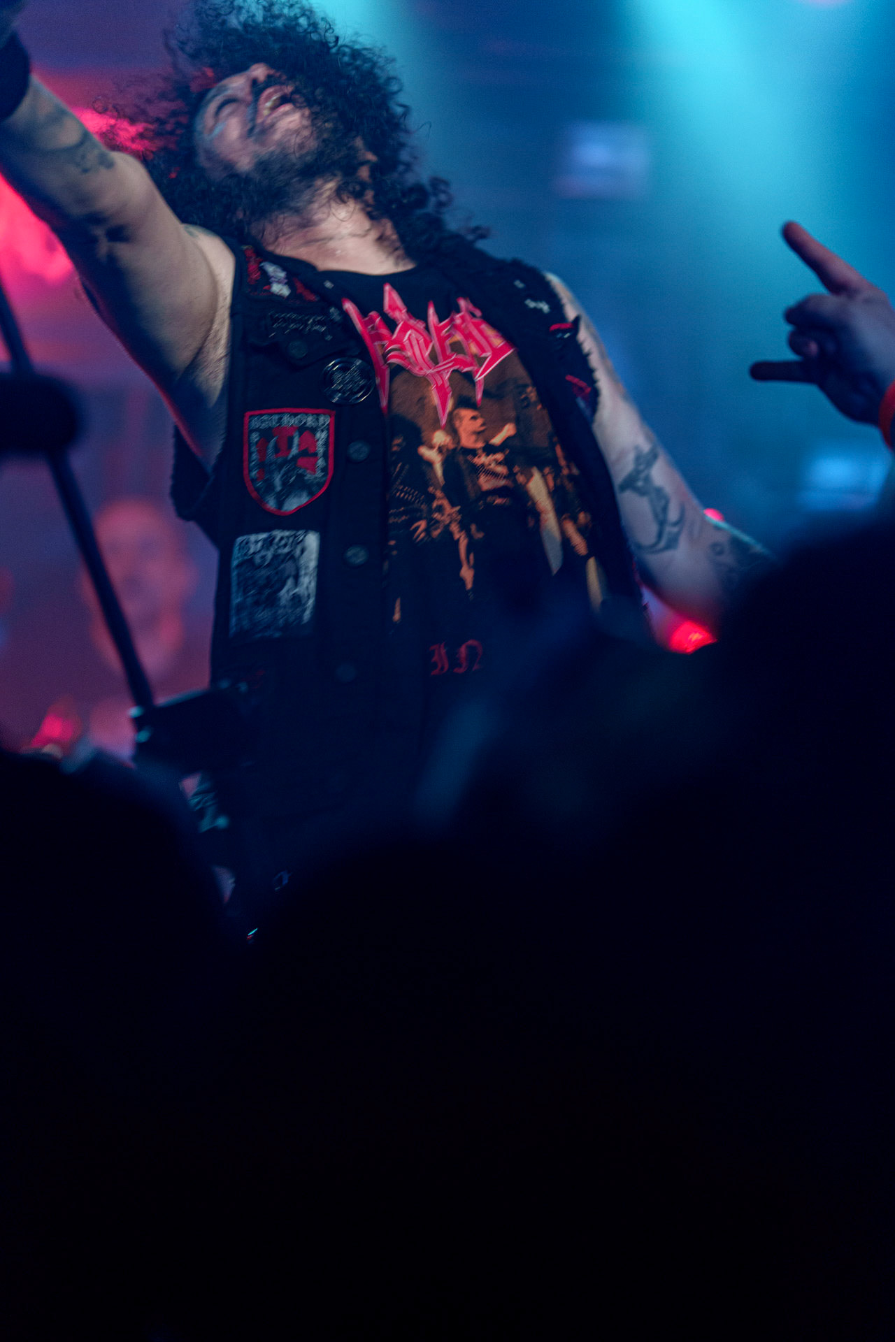 17.03.2023 - MASACRE (death metal, Kolumbia) - Warszawa - VooDoo klub.Left Hand Sounds. fot. Andrzej Wasilkiewicz/kaziq.com