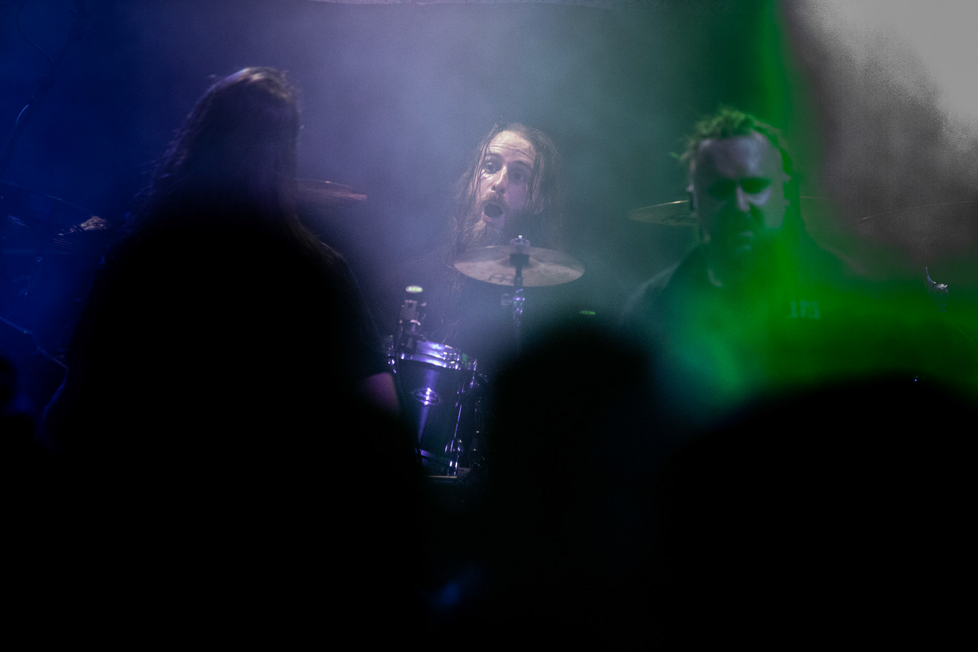 28.08.2021 Decapitated - koncert, Warszawa klub REJS,Lato w Plenerze, Winiary Bookings, Mystic Production, Nuclear Blast,n/z Waclaw Vogg Kieltyka – gitara,n/z Rafal Rasta Piotrowski – wokal, n/z James Stewart - perkusja, n/z Pawel Pasek - bass,Fot. Andrzej Wasilkiewicz/Reporter