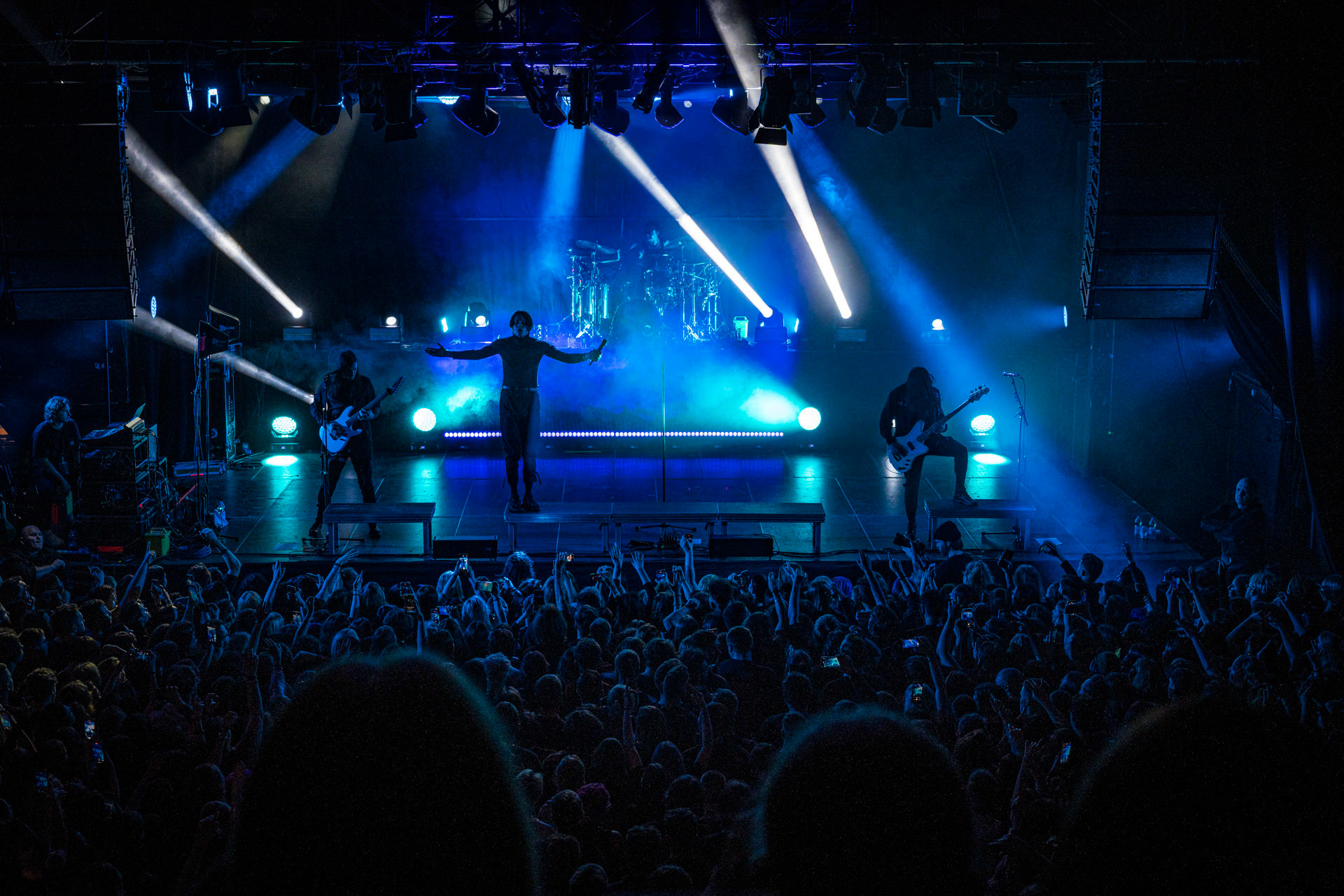 10.02.2023 Bad Omens - amerykanska grupa metalcore/alternatywa - koncert w warszawskim Palladium.Sumerian Records. Produkcja Winiary Bookings. Fot. Andrzej Wasilkiewicz/Reporter