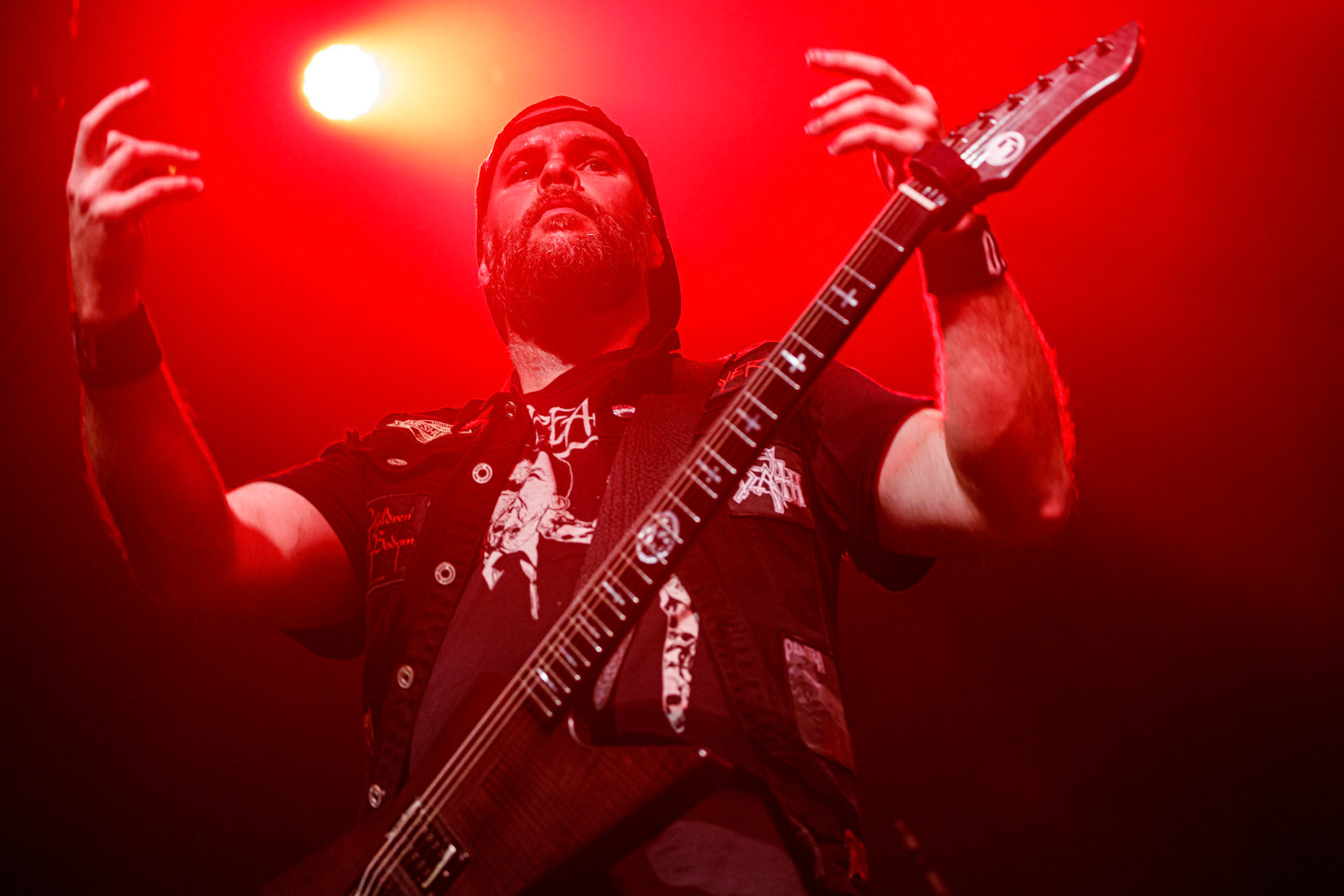 9.07.2022 Get The Shot Frozen Sun Fest 2022, Warszawa, klub Progresja, kanadyjski hardcore z Quebec, wscieklosc i gniew wobec tego co dostaja od zycia.Jean-Philippe Lagace - wokal,Tom Chiasson - gitara,Guy-Pierre Genest - gitara,Dan Fisher Roberge - bass,David St. Pierre - perkusja,fot. Andrzej Wasilkiewicz/Reporter