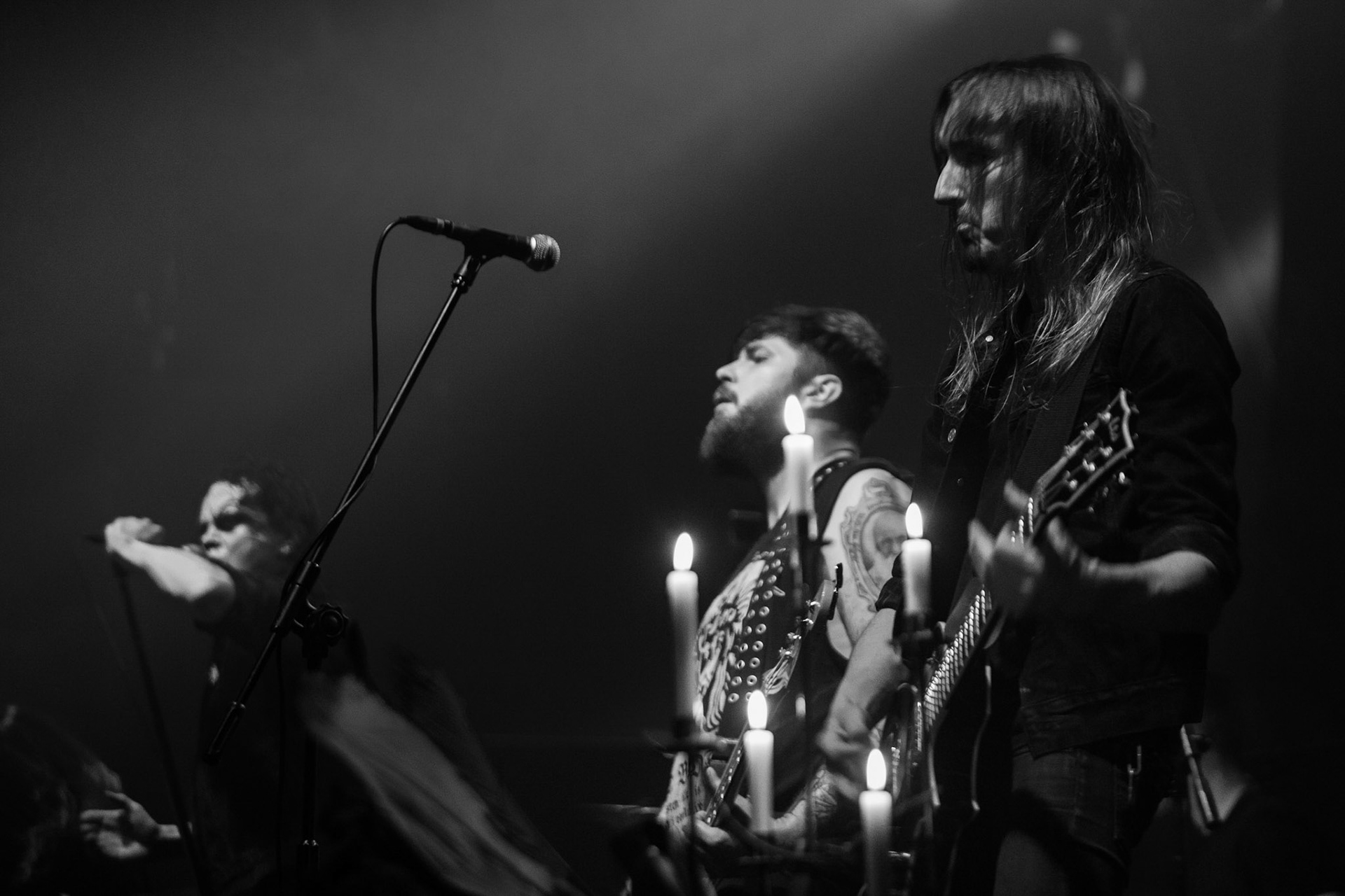 IN TWILIGHT’S EMBRACE - Polska - death metal, black metal,
koncert w Warszawskiej Progresji w ramach trasy Ecclesia Diabolica Baltica.
fot. Andrzej Wasilkiewicz/Reporter