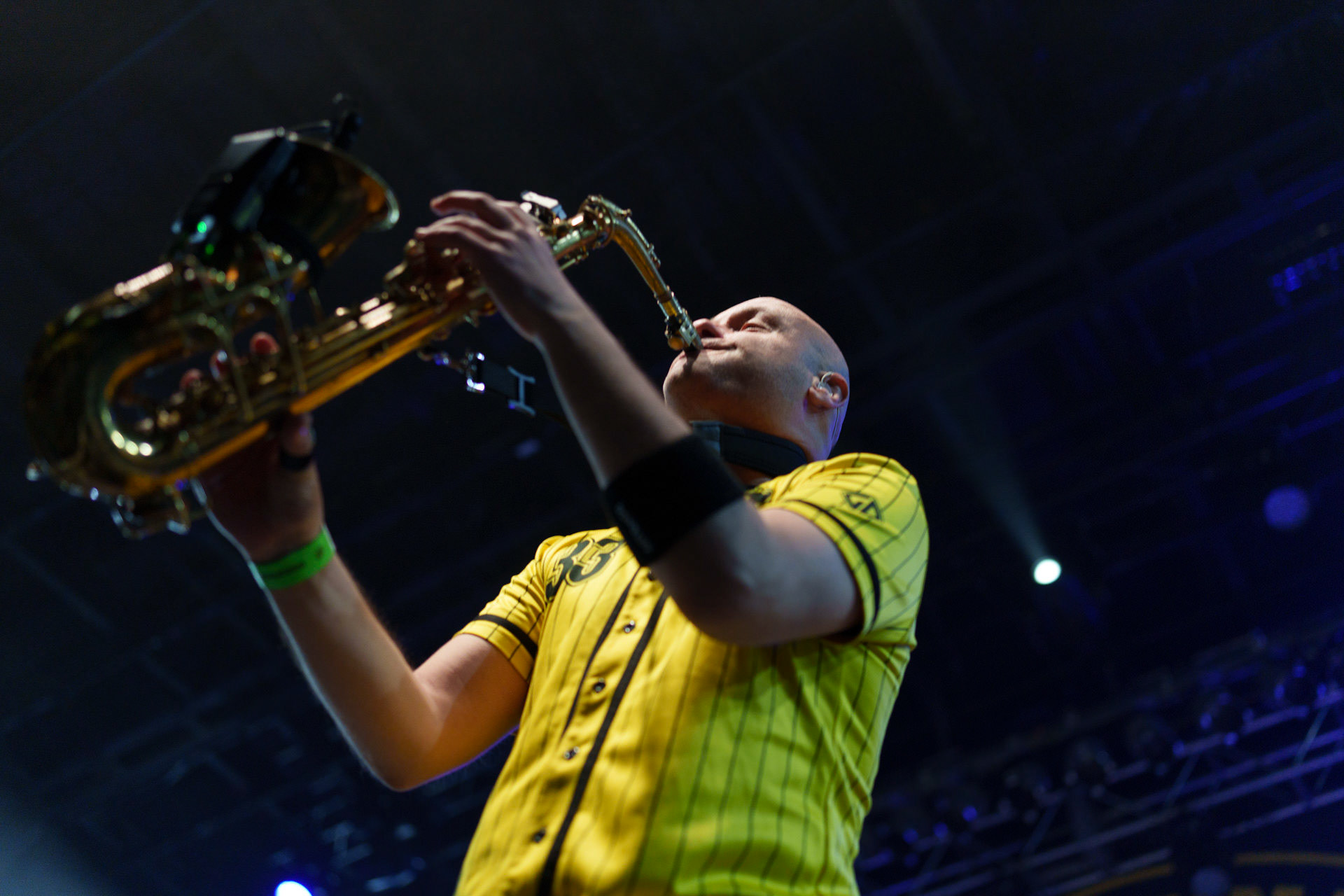 9.02.23 DUBIOZA KOLEKTIV - bosniacka grupa muzyczna, grajaca reggae, dub i rock. - Warszawa Progresja. Winiary Bookings.Fot. Andrzej Wasilkiewicz/Reporter