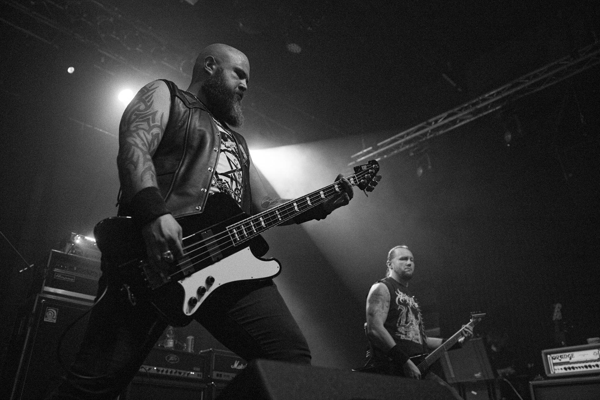 21.12.2019 Metalowa Wigilia 2019 w warszawskiej Progresji.
Koncert zespołu Infernal War, polski blackmetal.
Massive Music 
fot. Andrzej Wasilkiewicz/REPORTER