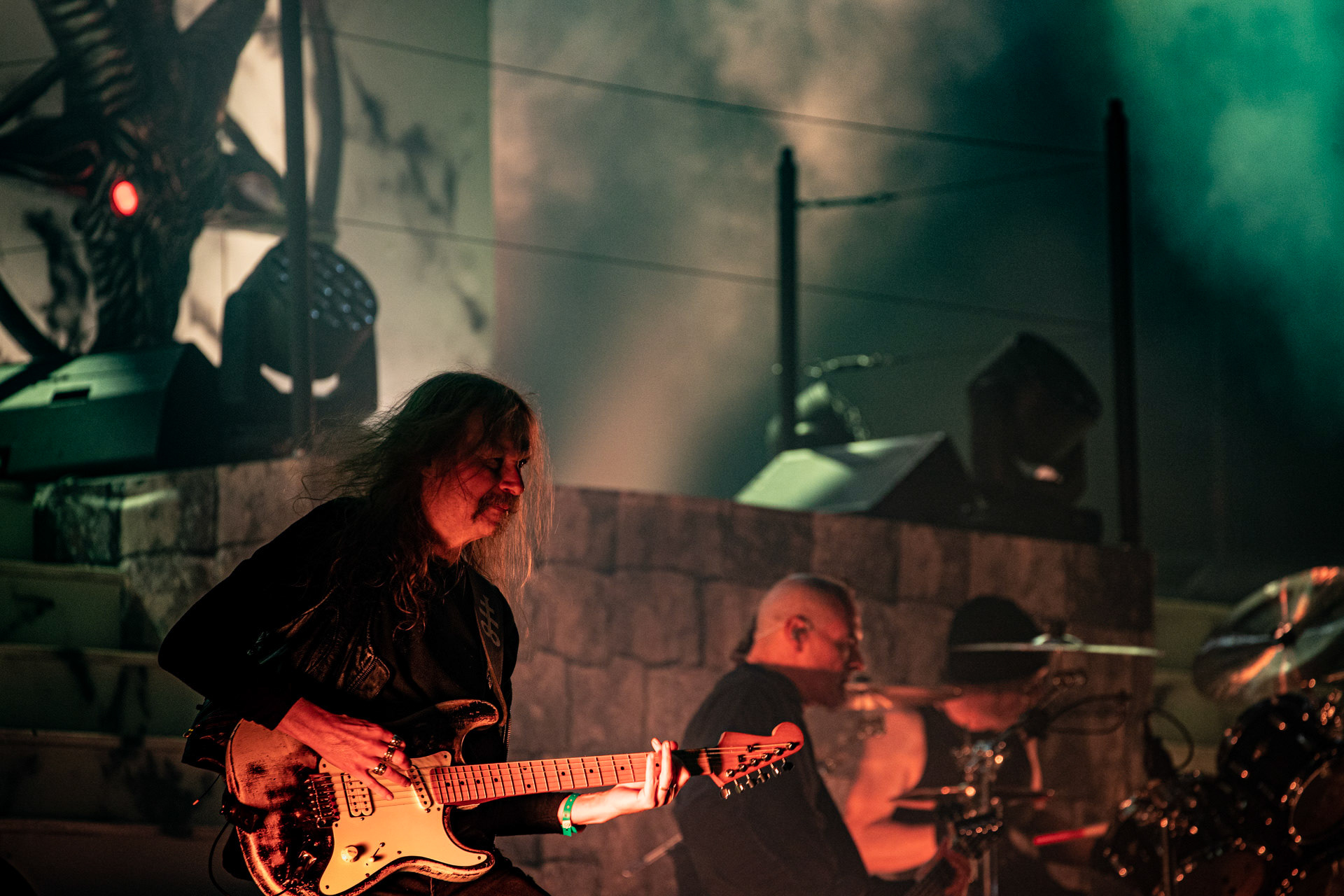 4.06.2022 Mercyful Fate Mystic Festival 2022 Gdansk. King Diamond, Kim Bendix Petersen,Mystic Coalition.fot. Andrzej Wasilkiewicz/Reporter