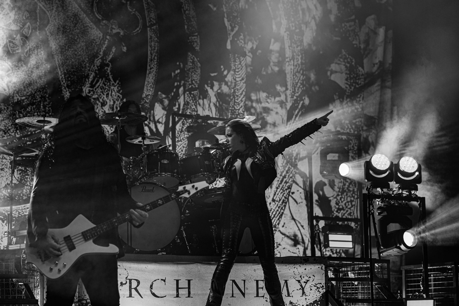 19.10.2022 ARCH ENEMY  - The European Siege 2022,Spodek Katowice Poland,fot. Andrzej Wasilkiewicz/Reporter