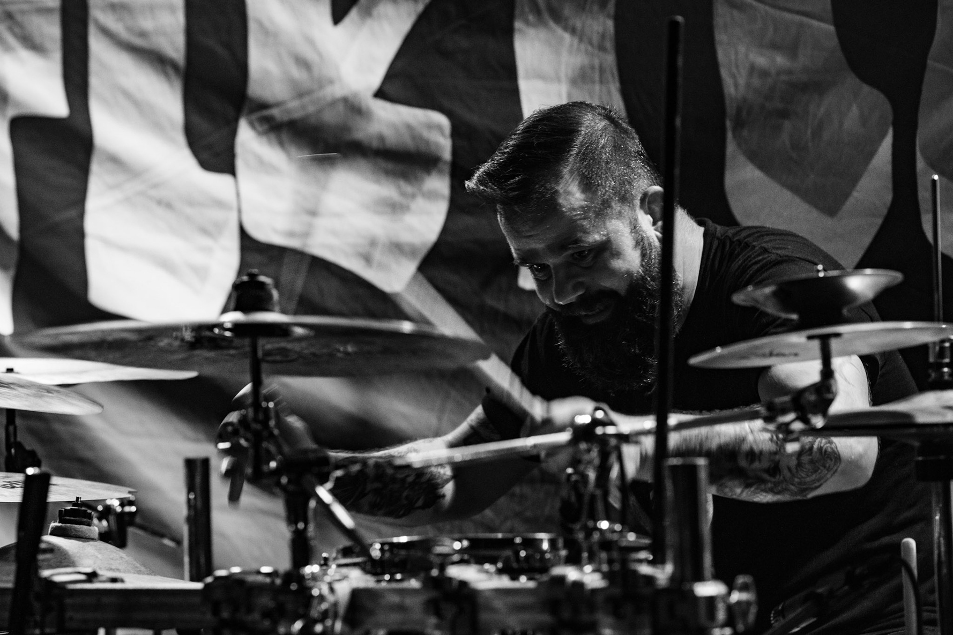 Mentor koncert w Warszawie, trasa Innowiercy Tour 2019
Black Metal Rock And Roll,
n/z Leviathan's Punch - Drums 
Knock Out Productions
fot. Andrzej Wasilkiewicz/REPORTER