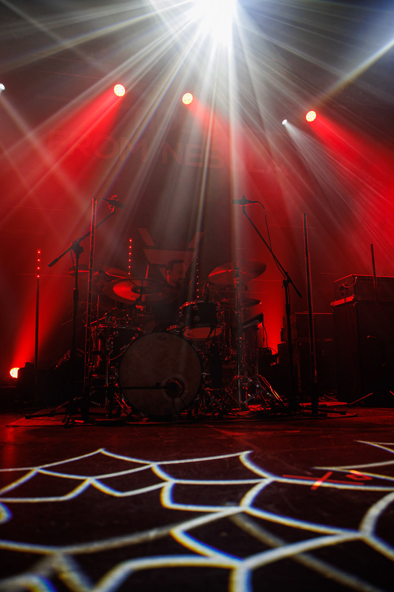 27.11.2021 TIDES FROM NEBULA koncert, Warszawa klub Progresja,Knock Out Productions, Mystic Production,Post-rock, muzyka alternatywna, progresywny rock.n/z Maciej Karbowski – gitara, instrumenty klawiszowen/z Przemek Weglowski – gitara basowan/z Tomasz Stolowski – perkusjaFot. Andrzej Wasilkiewicz/Reporter