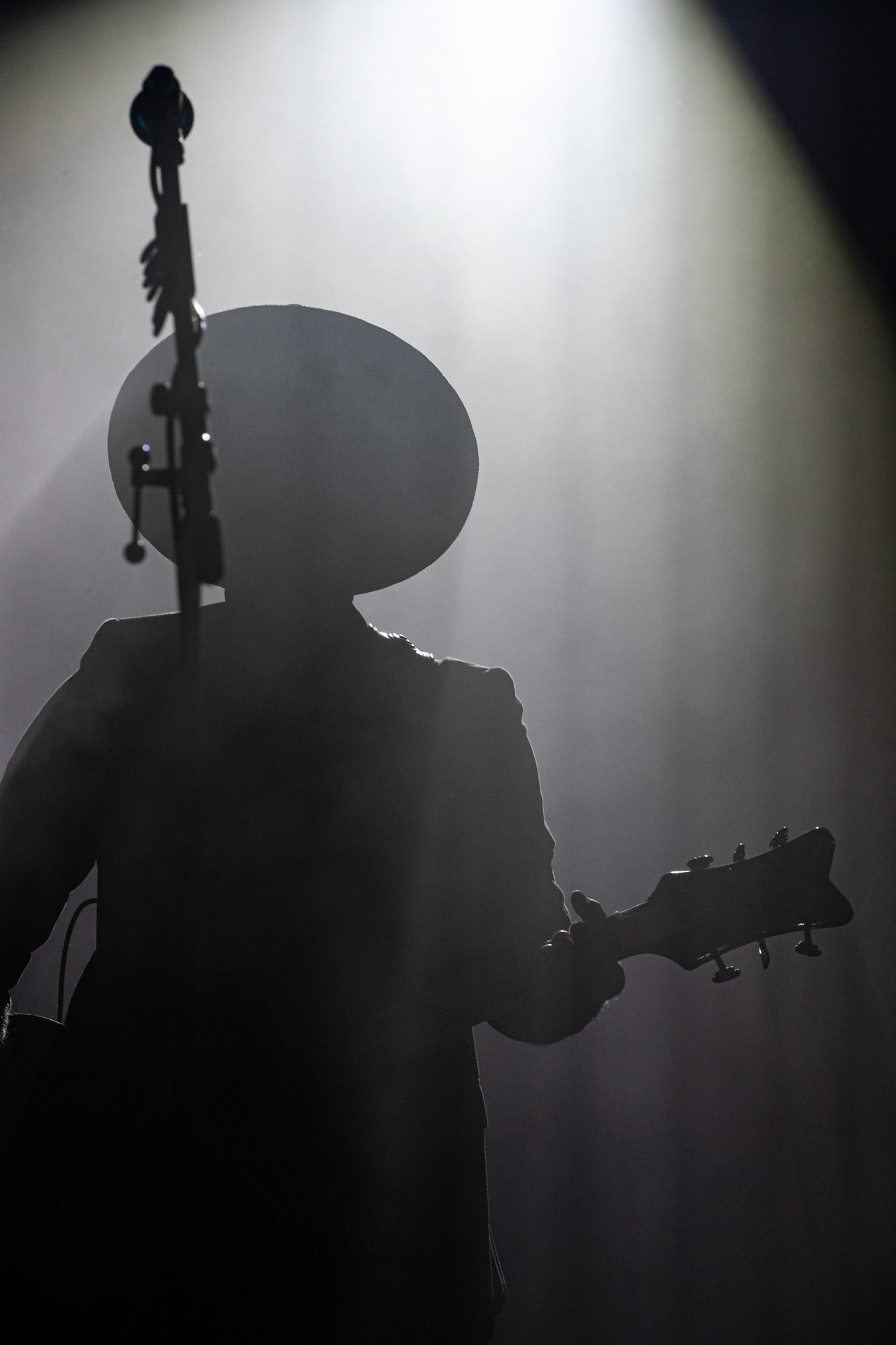 13.08.2021 koncert Me And That Man w Warszawie,Letnia scena Progresji, Gramy do Woli.n/z Adam Nergal Darski - gitara, wokal,Fot. Andrzej Wasilkiewicz/Reporter