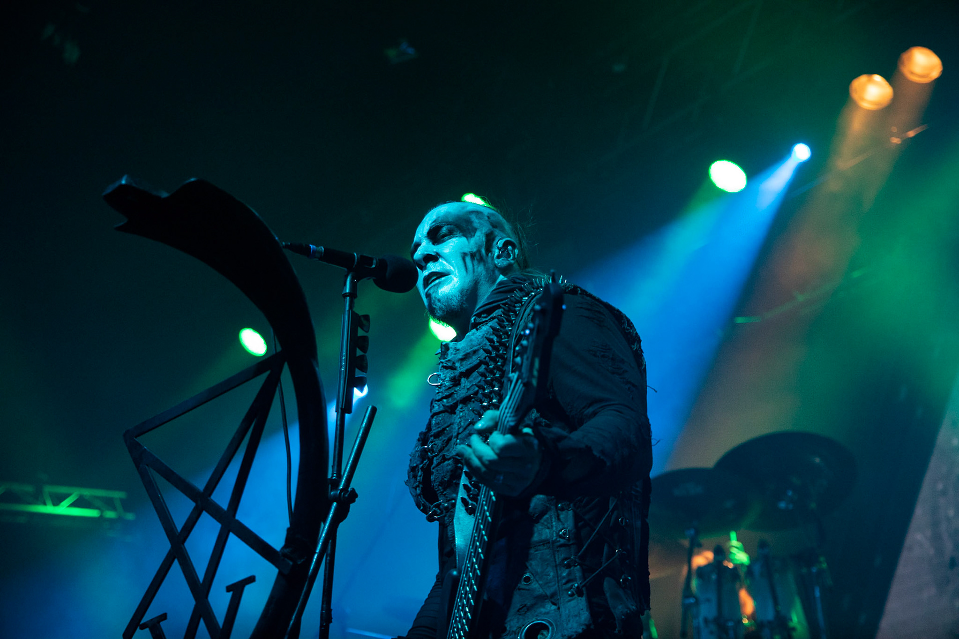 14.12.2018r. Behemoth koncert Merry Christless - Warszawa Progresja, Adam "Nergal" Darski – gitara, wokal prowadzący, 
Zbigniew "Inferno" Promiński – perkusja,
Tomasz "Orion" Wróblewski – gitara basowa, Patryk "Seth" Sztyber – gitara,  fot. Andrzej Wasilkiewicz/Reporter