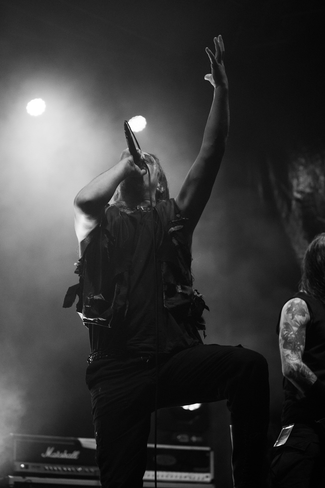 Marduk, koncert w ramach Blitzkrieg MMXX warszawska Progresja, black metal, Szwecja, Massive Music Rock The Nation America.fot. Andrzej kaziq Wasilkiewicz/Reporter