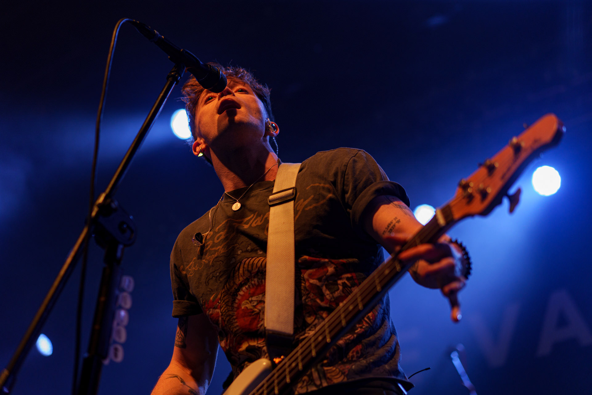 27.03.2023 - The Vamps - Warszawa klub Progresja. Winiary Bookings. fot. Andrzej Wasilkiewicz/Reporter