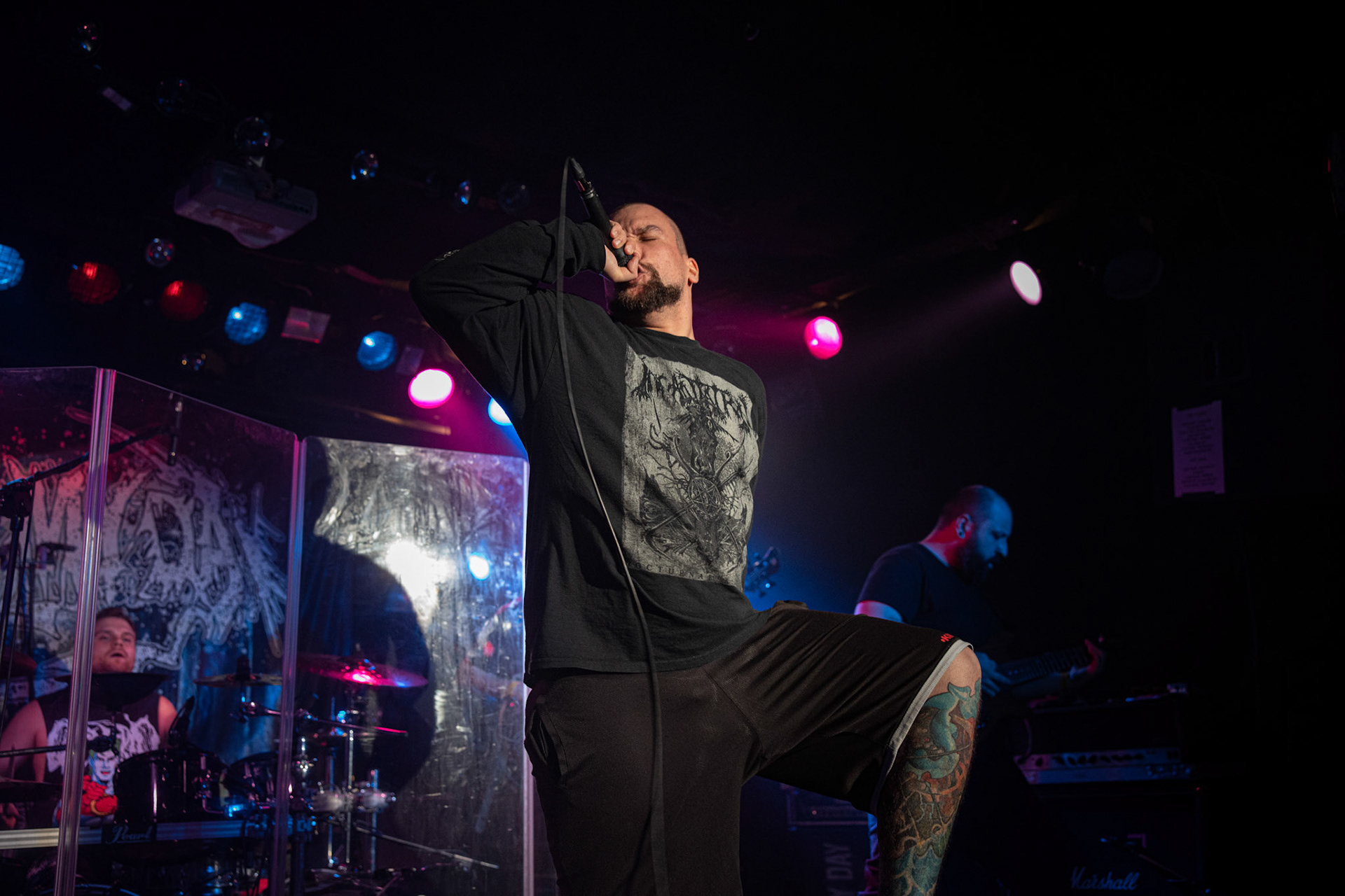 1.02.2020 Blood For Blood Tour part I. koncert zespołu Drown My Day - Deathcore, Metalcore, Death Metal, Warszawa klub VooDoo, fot. Andrzej Wasilkiewicz/REPORTER