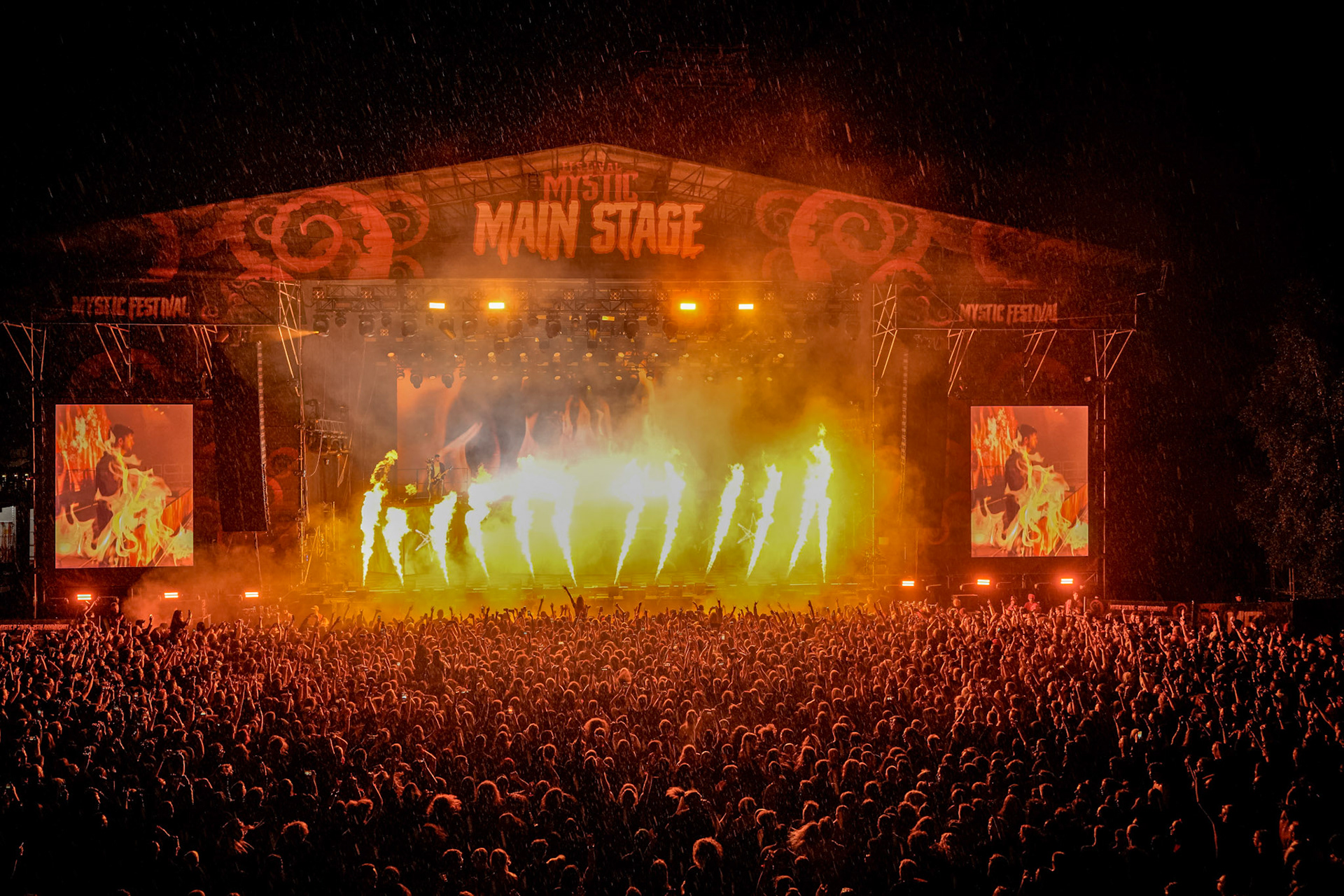 8.06.2024 BRING ME THE HORIZON - Mystic Festival 2024 Gdansk. Dzień trzeci. fot. Andrzej Wasilkiewicz/Reporter